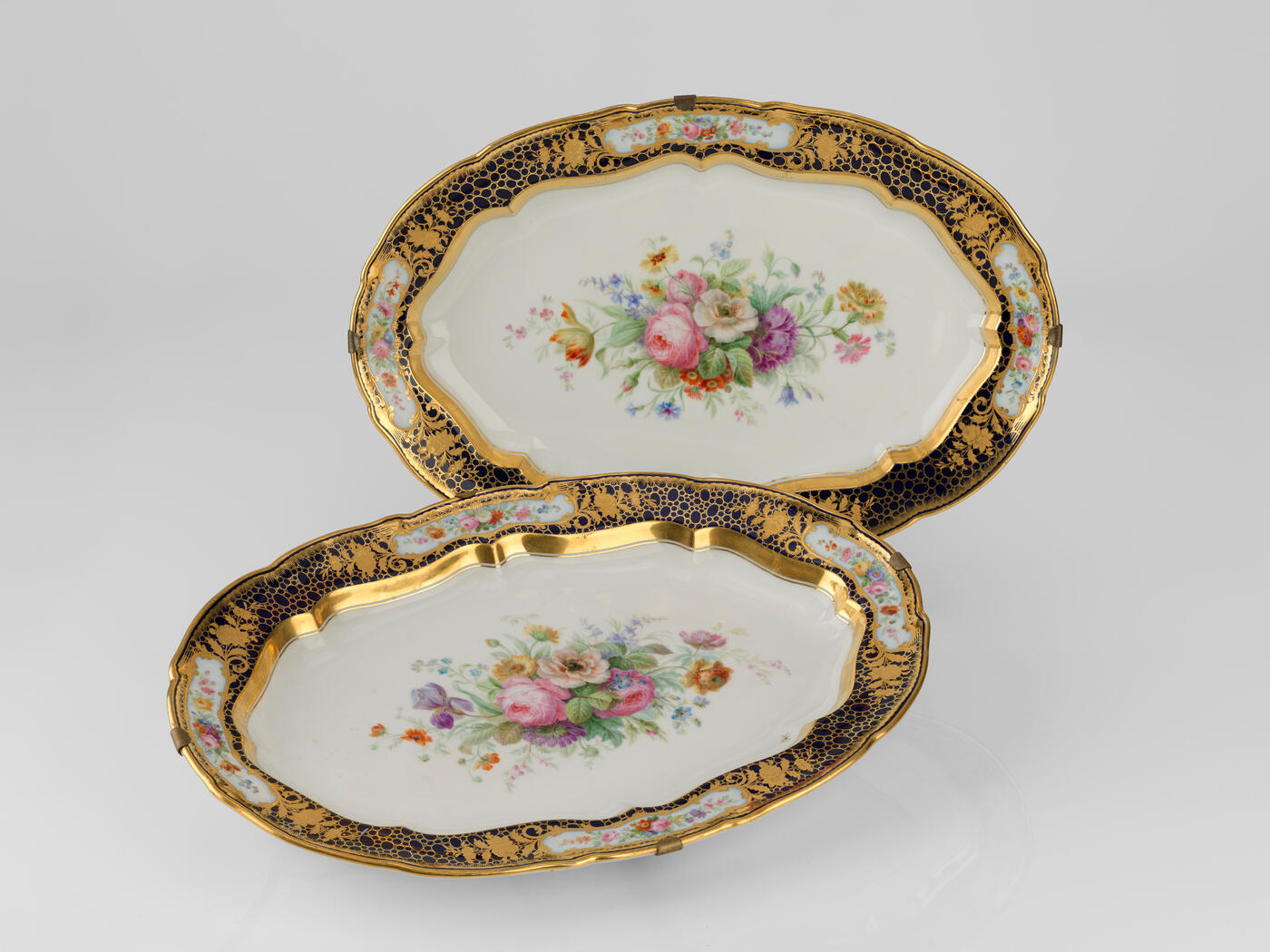 A Pair of Dishes from the Sèvres Service