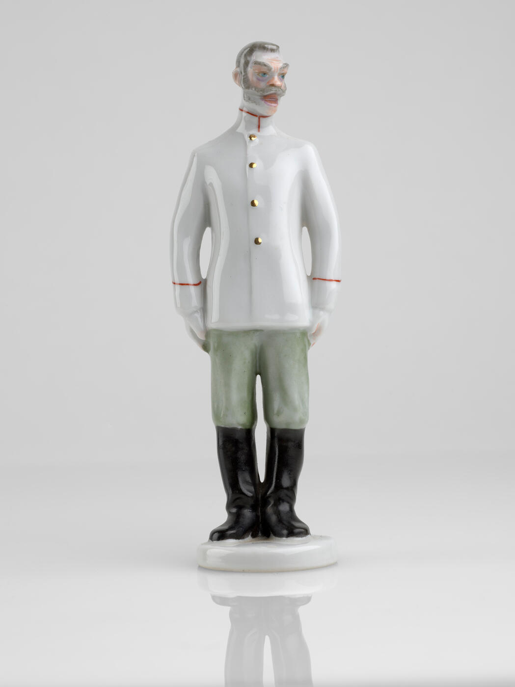 Porcelain figurine of Sergeant Prishibeyev
