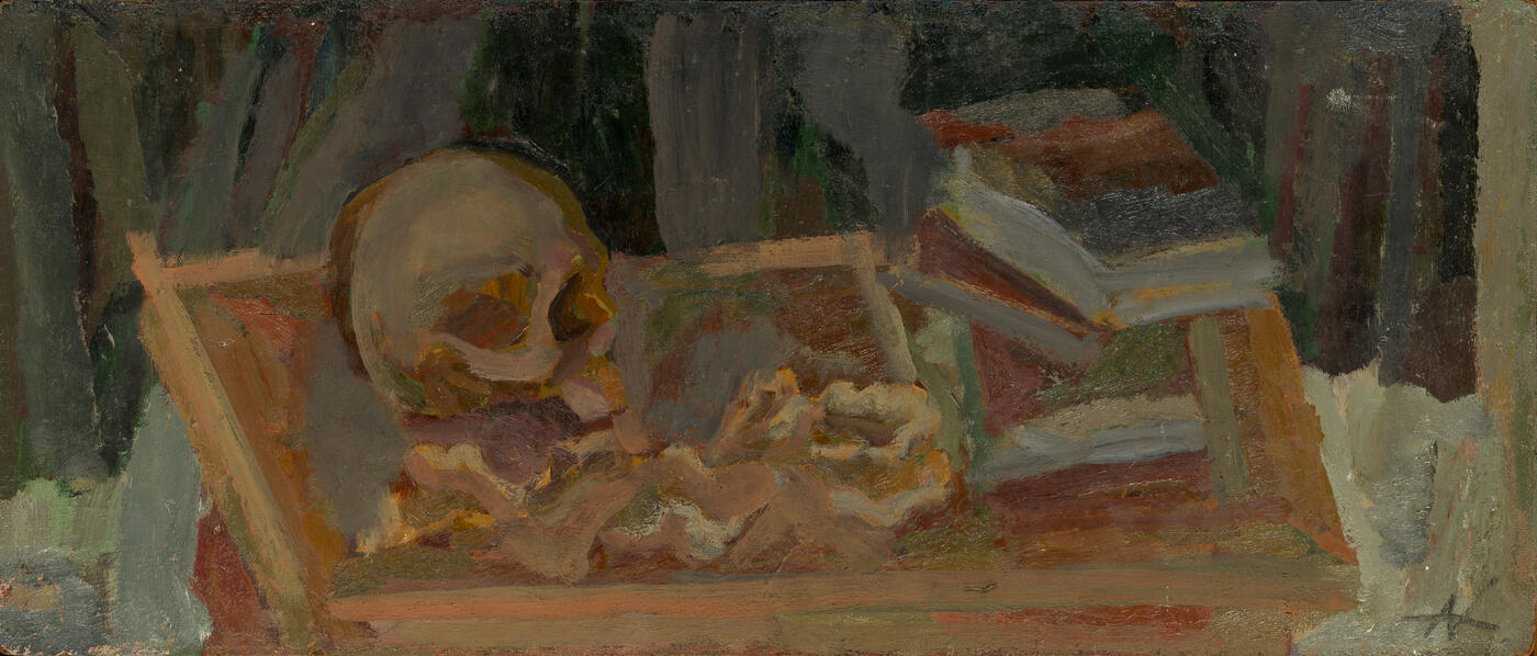 Still Life with a Scull