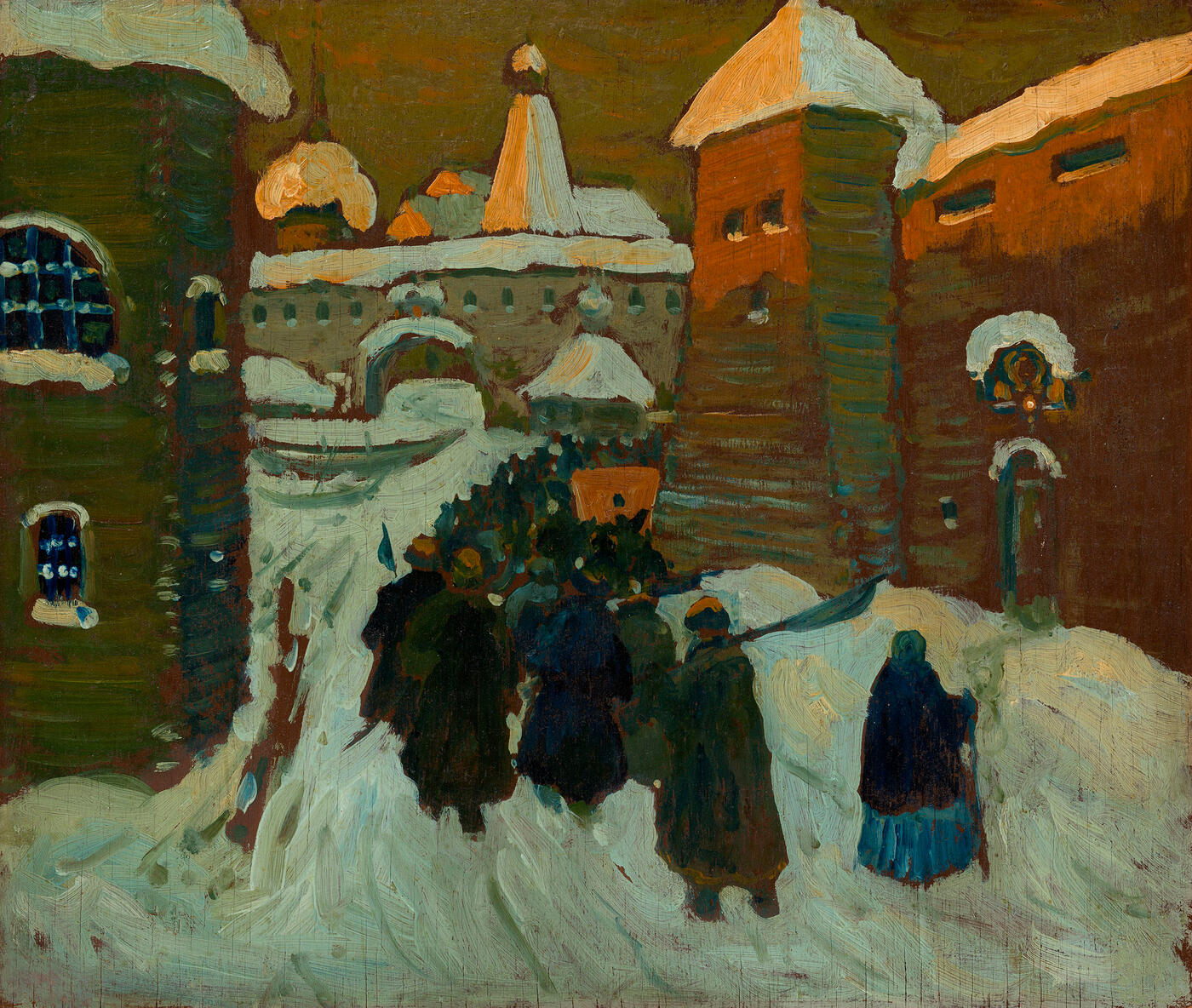 Procession in Old Moscow