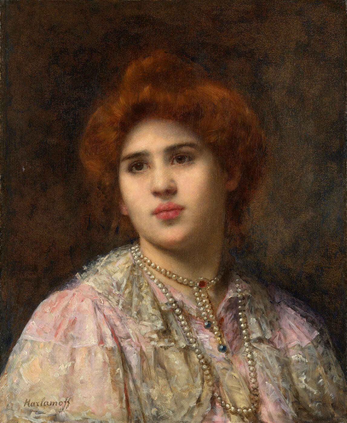 Portrait of Félia Litvinne