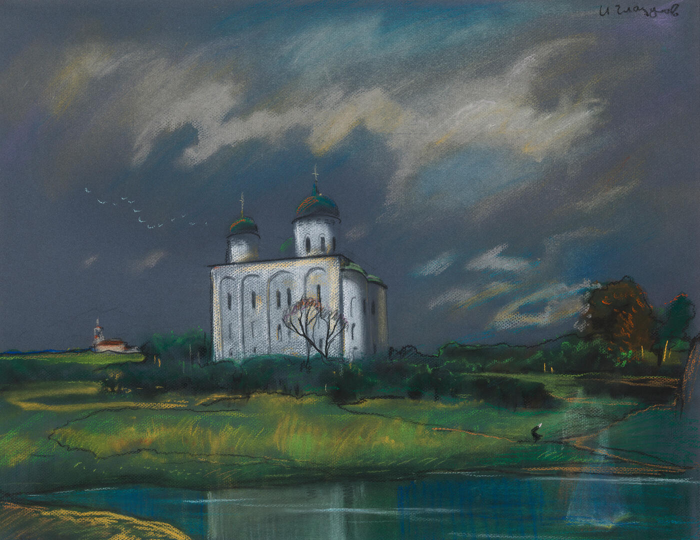 St George's Cathedral of the Yuriev Monastery near Novgorod