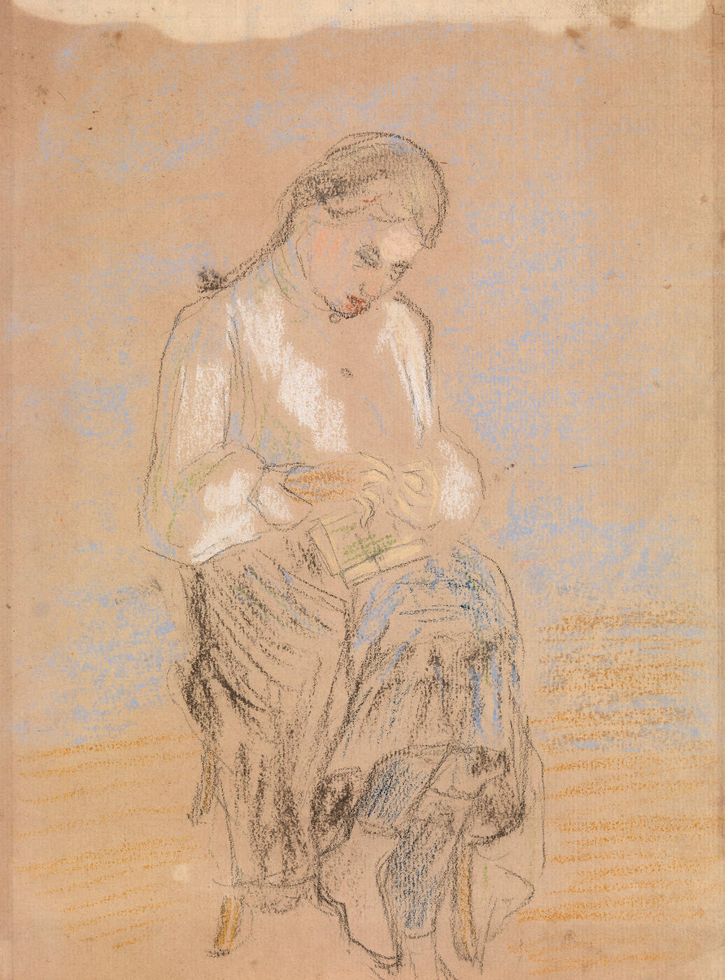 Portrait of a Seated Girl