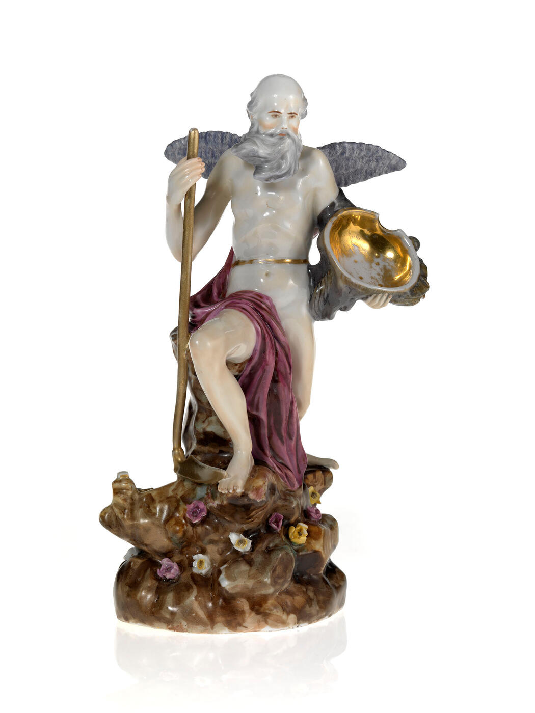 A Porcelain Figurine of Chronos