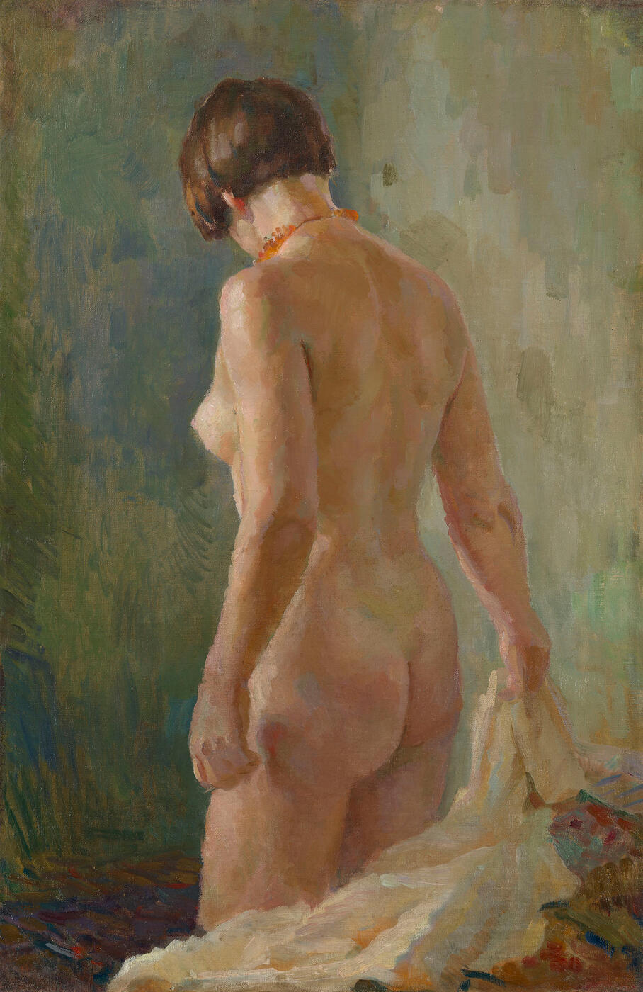 Standing Nude from Behind