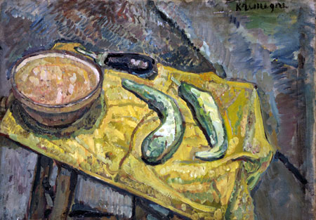 Still life with Eggplant