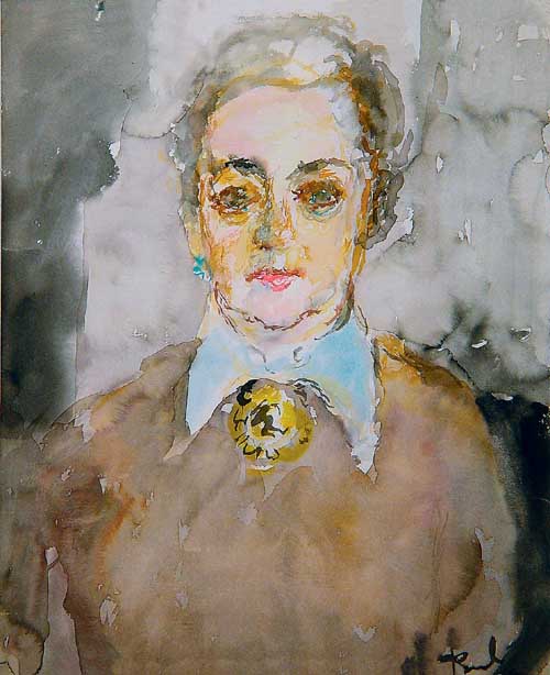 Portrait of Yvgenia Resnikova