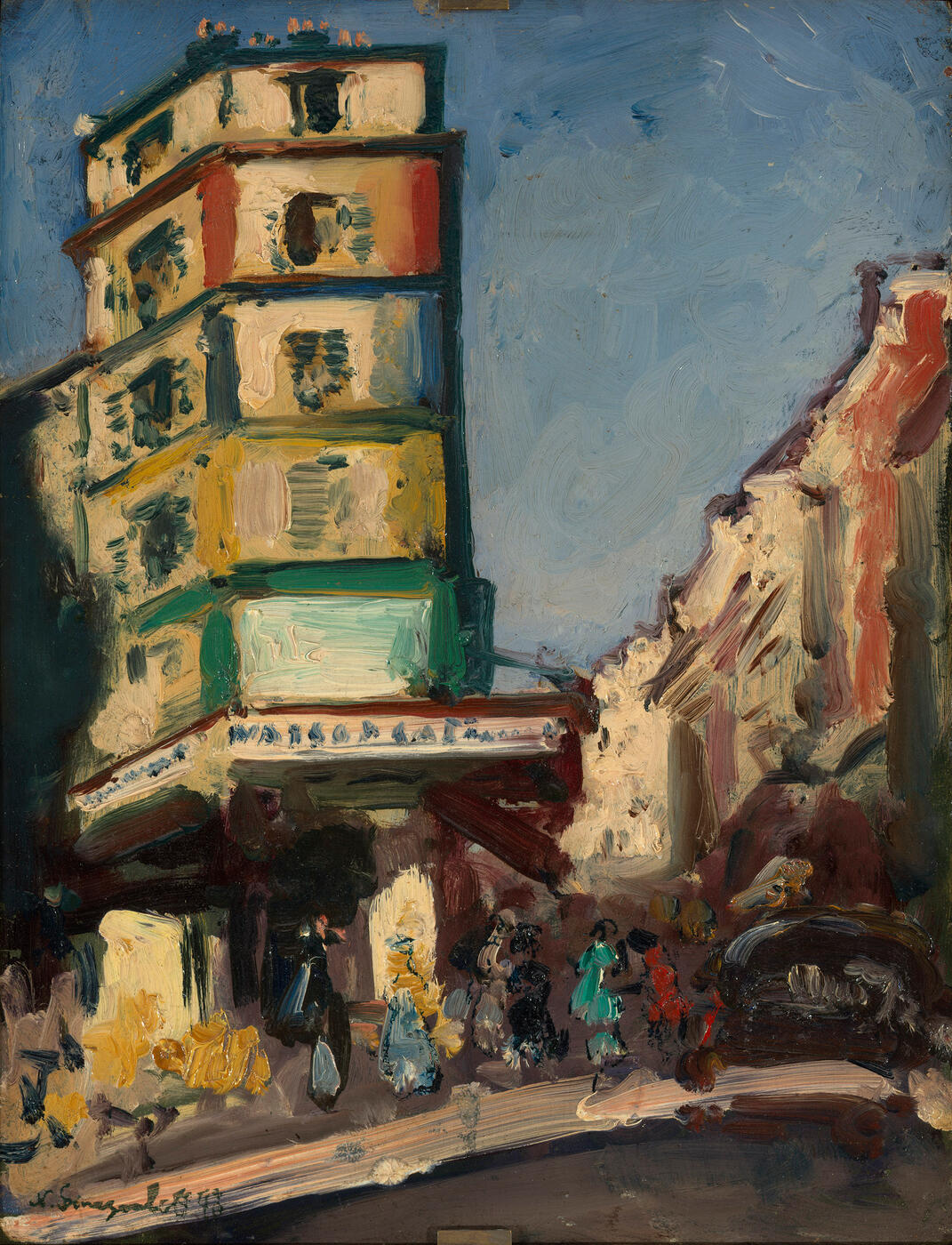 Paris Street Scene