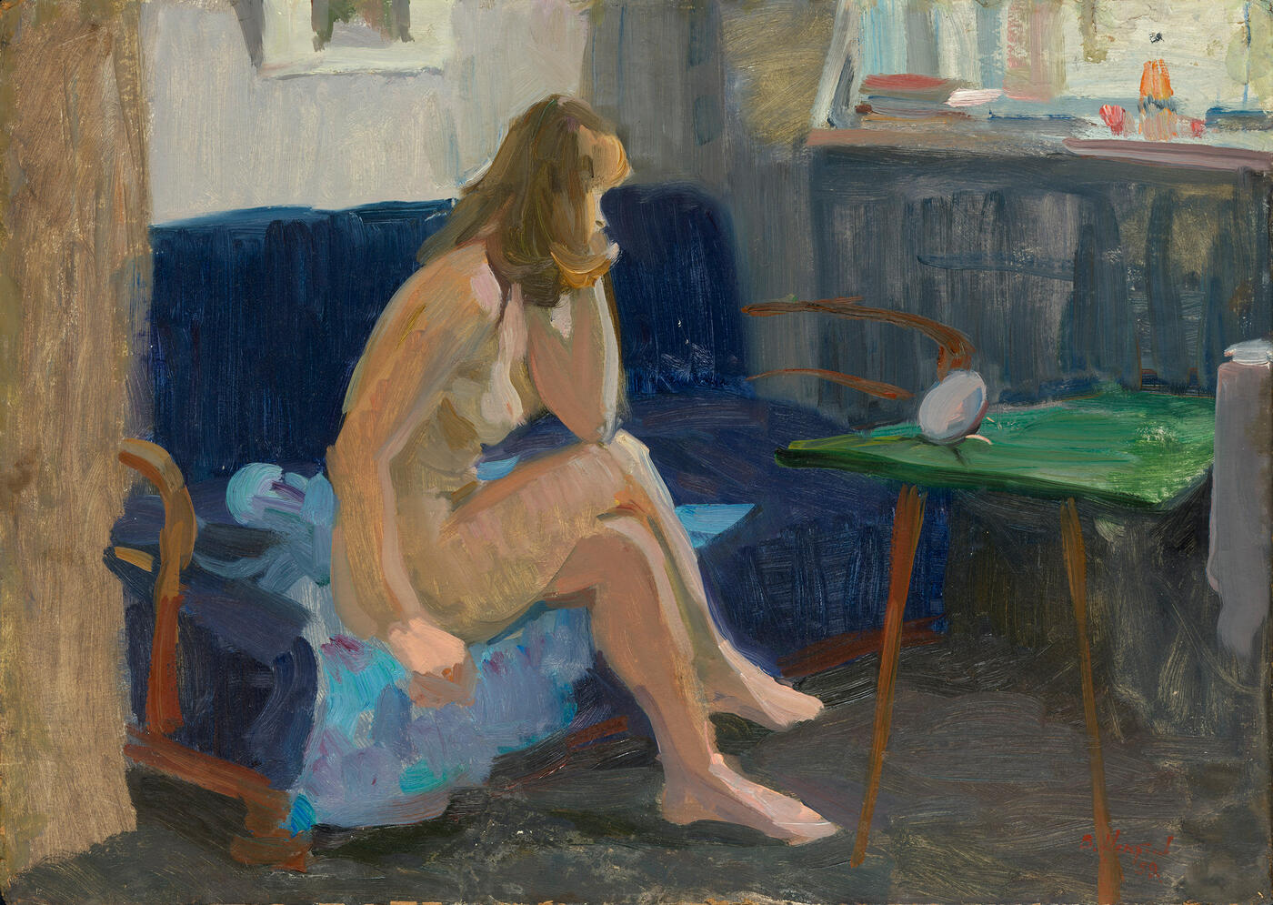 Nude in the Studio