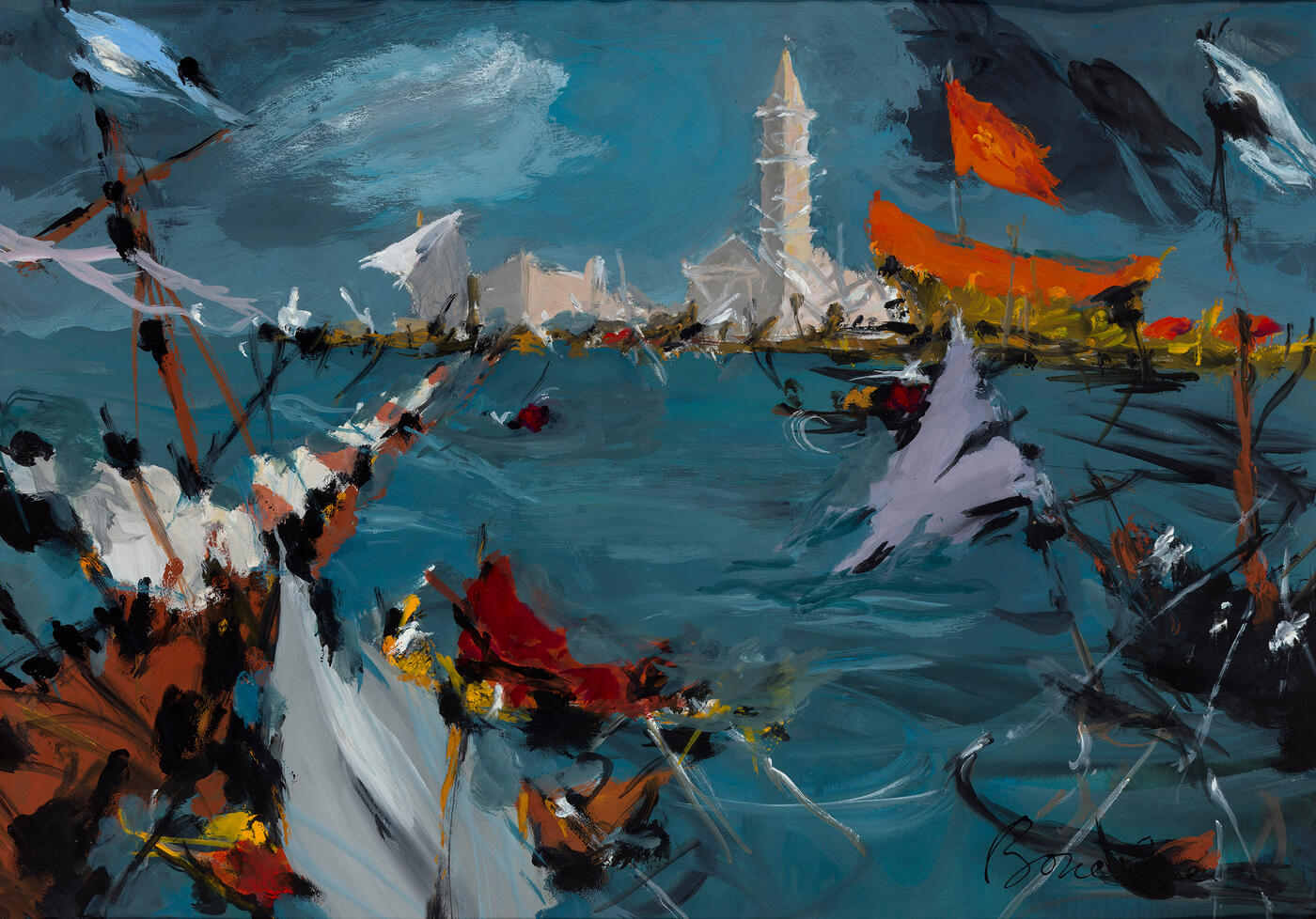 Celebration in Venice