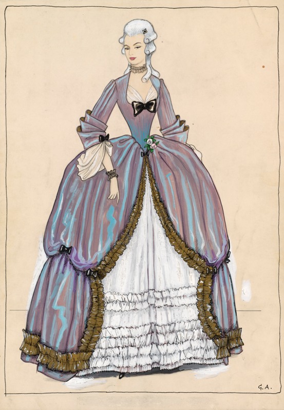 Elegant Lady, Costume Design