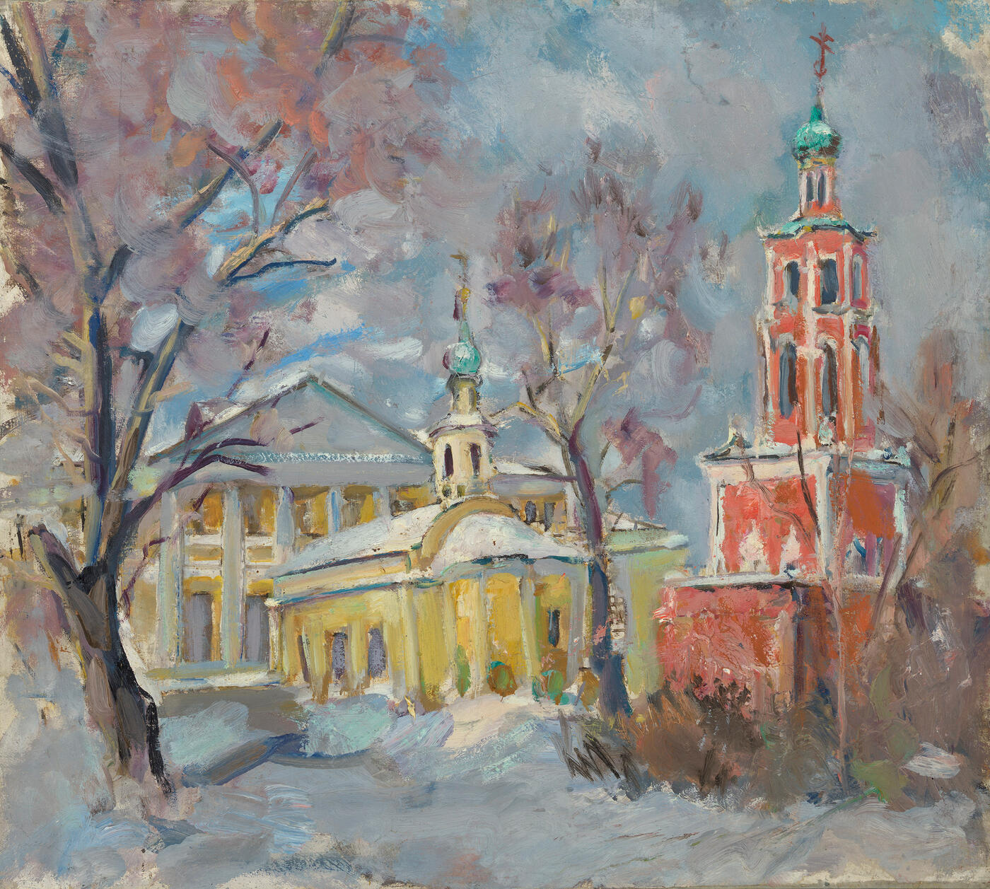 Moscow Street with Churches