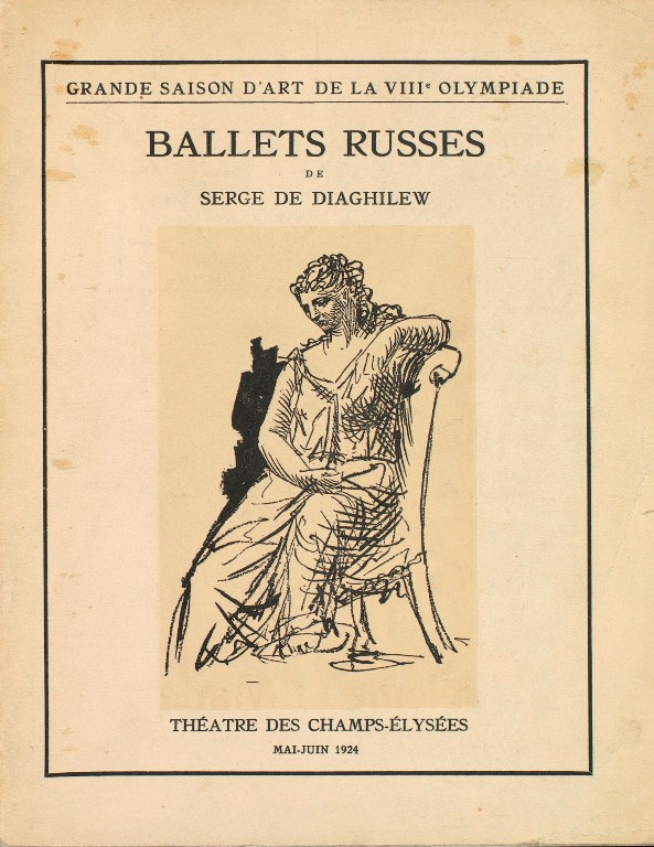 Ballets et Opera Russe de Serge de Diaghilew, Theatre National de L'Opera, Quinzieme Saison Russe, Mai-Juin 1922.
