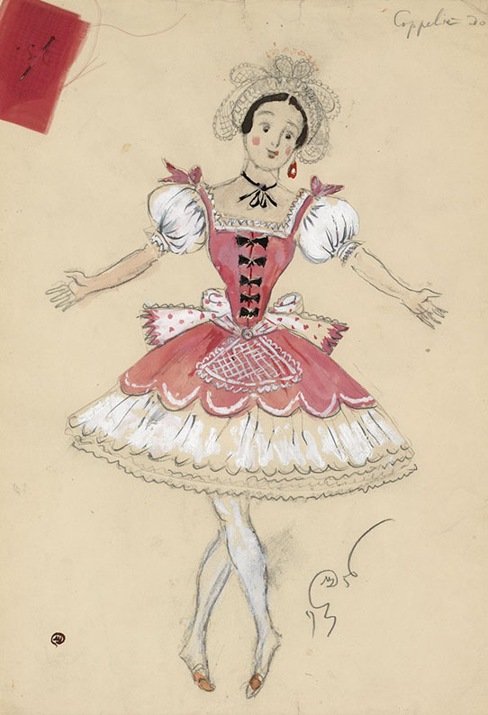 Costume Designs for the Ballet </i>Graduation Ball