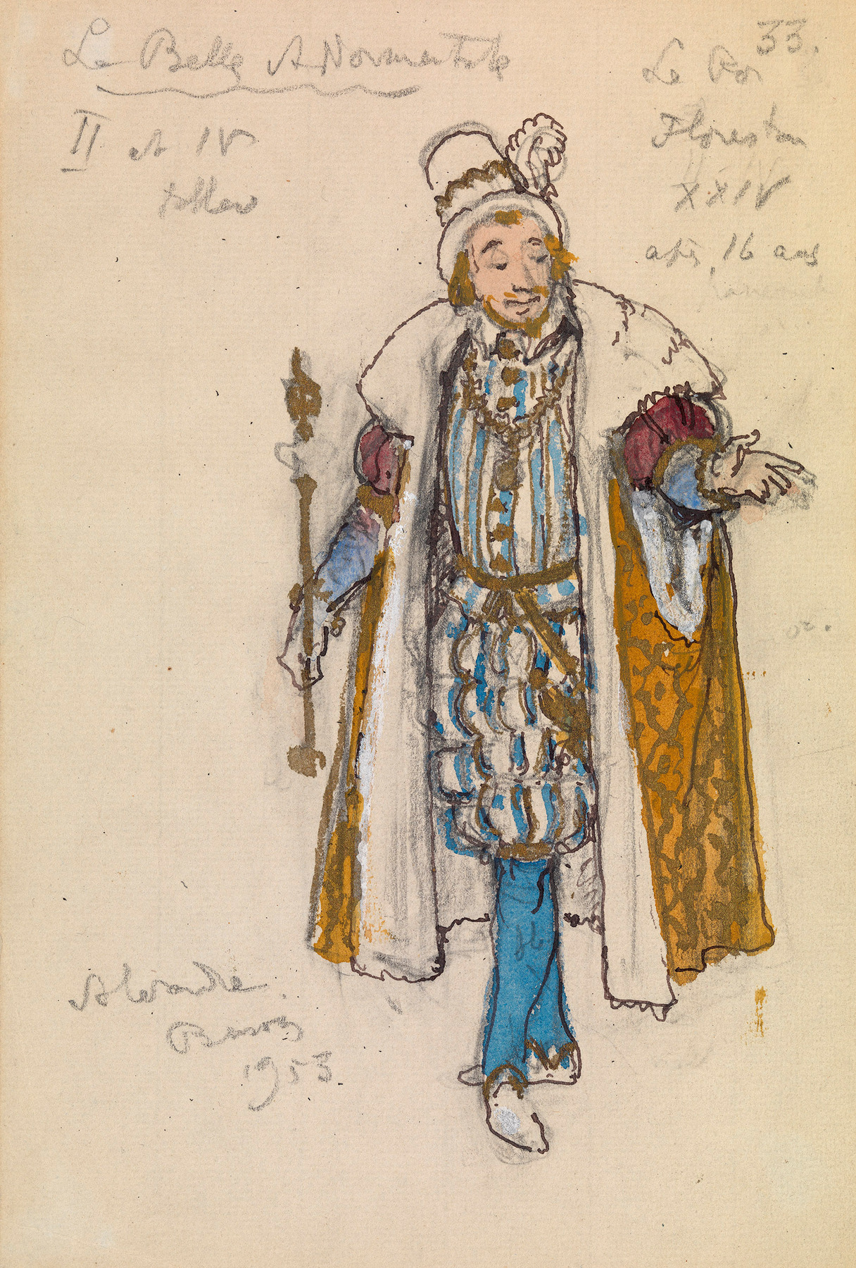 Costume Designs for Tchaikovsky's Ballet "The Sleeping Beauty"