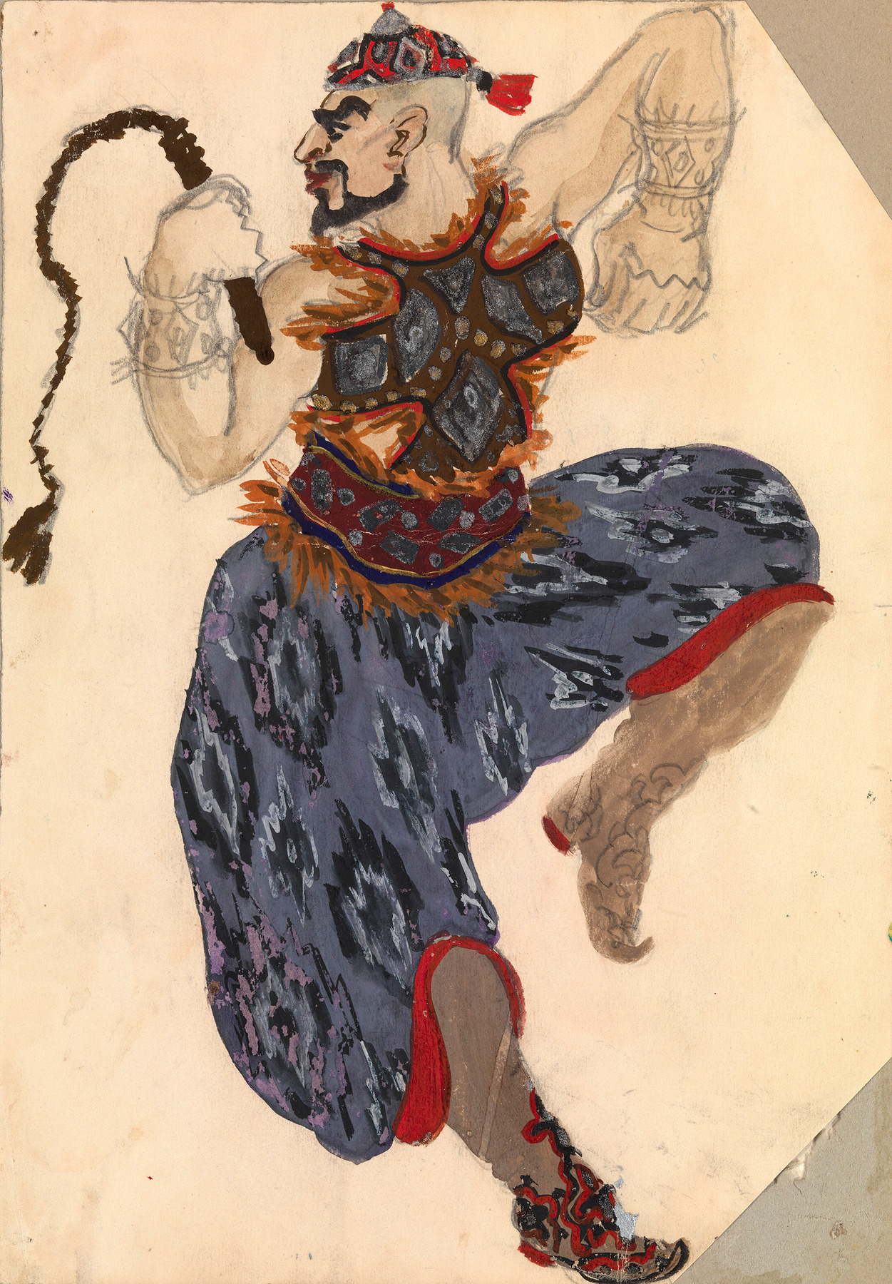 A Group of Costume Designs for Boris Asafiev's Ballet "The Fountain of Bakhchisarai", 22 works