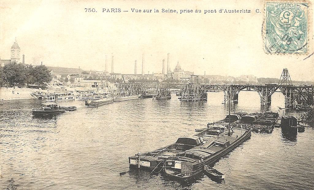 La Seine au Pont d'Austerlitz