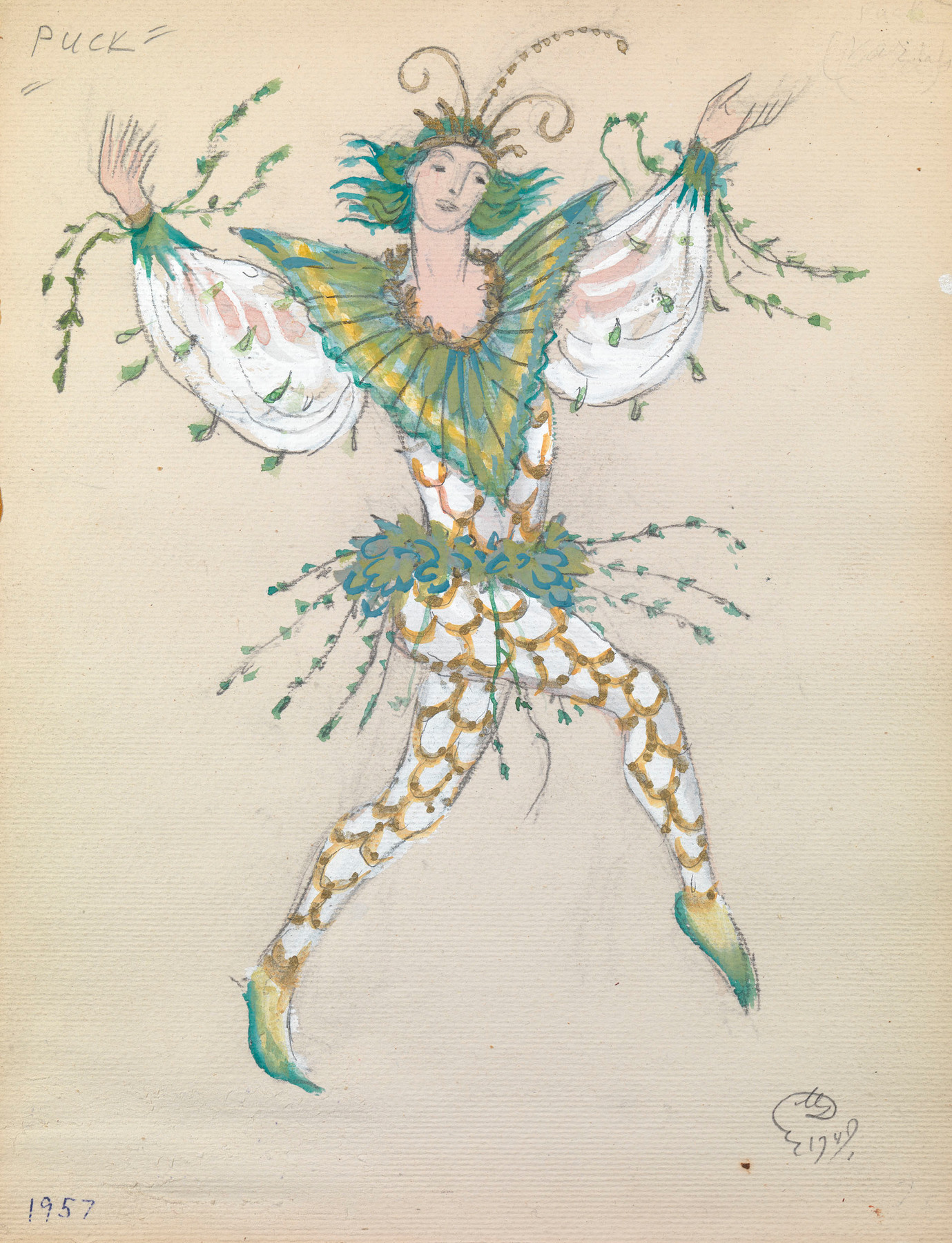A Collection of Set and Costume Designs for Les Ballets Ruth Sorel, Accompanied by Photoengraved Plates, Photo Prints and Repertoire Brochures