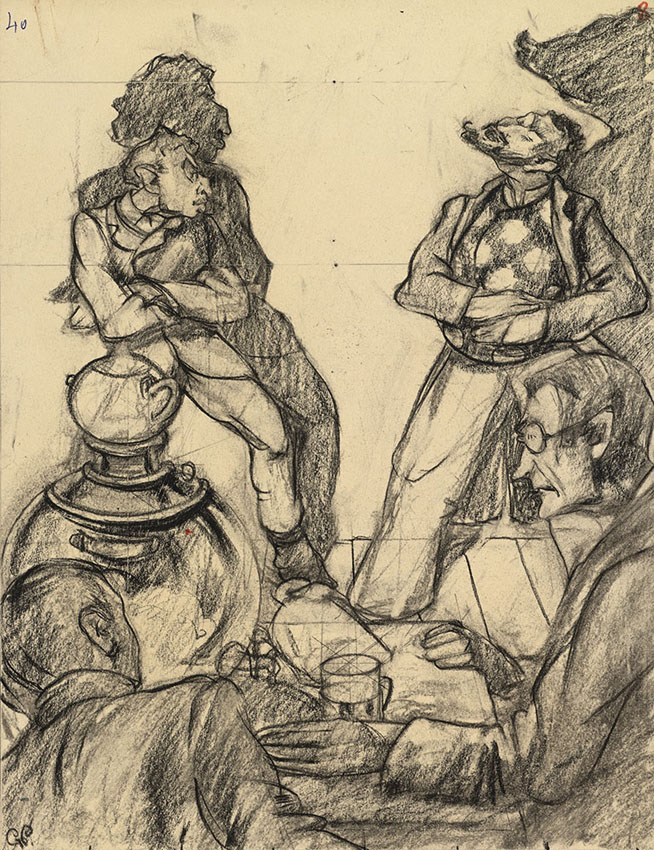 Folder with Illustrations for </i>The Steppe<i> by A. Chekhov