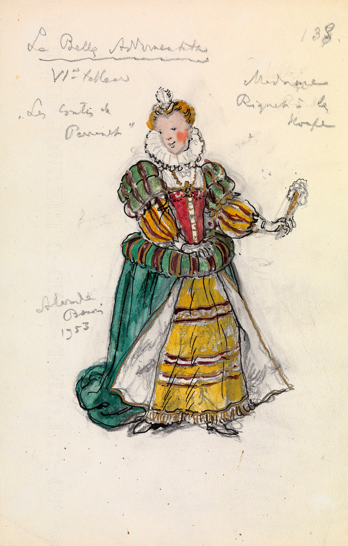 Costume Designs for Tchaikovsky's Ballet "The Sleeping Beauty"