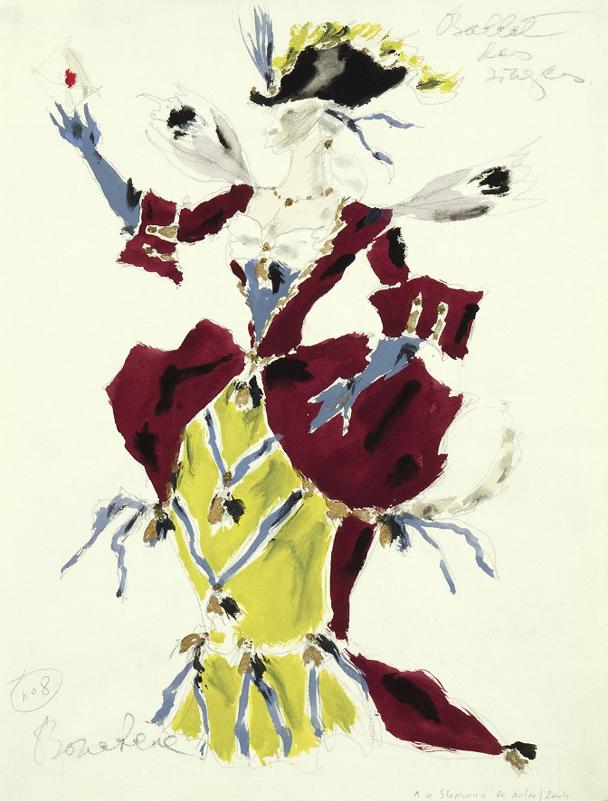 Costume Designs for the Opera "From the House of the Dead" and for the ballet "Des Singes"
