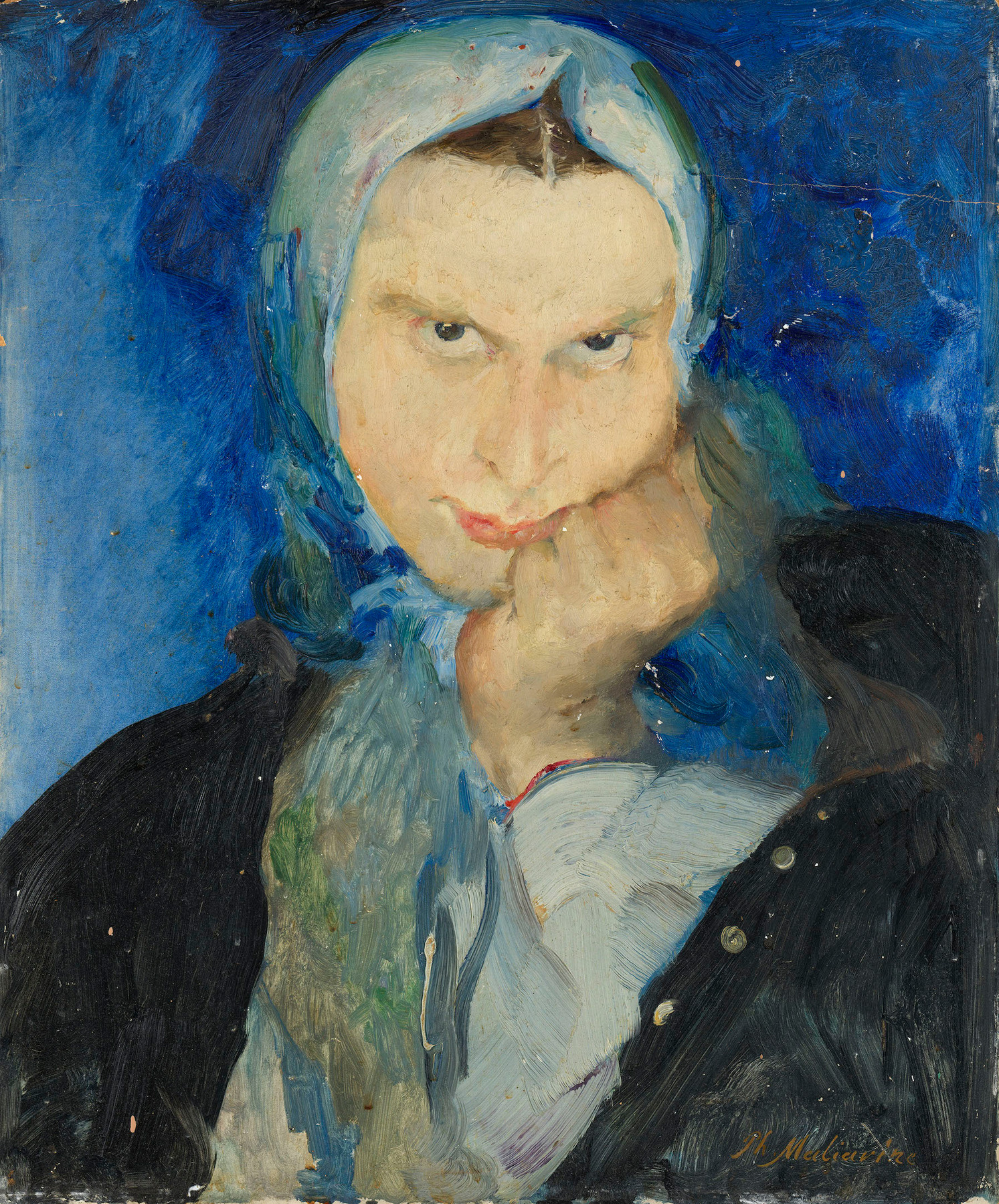 Woman in a  Headscarf