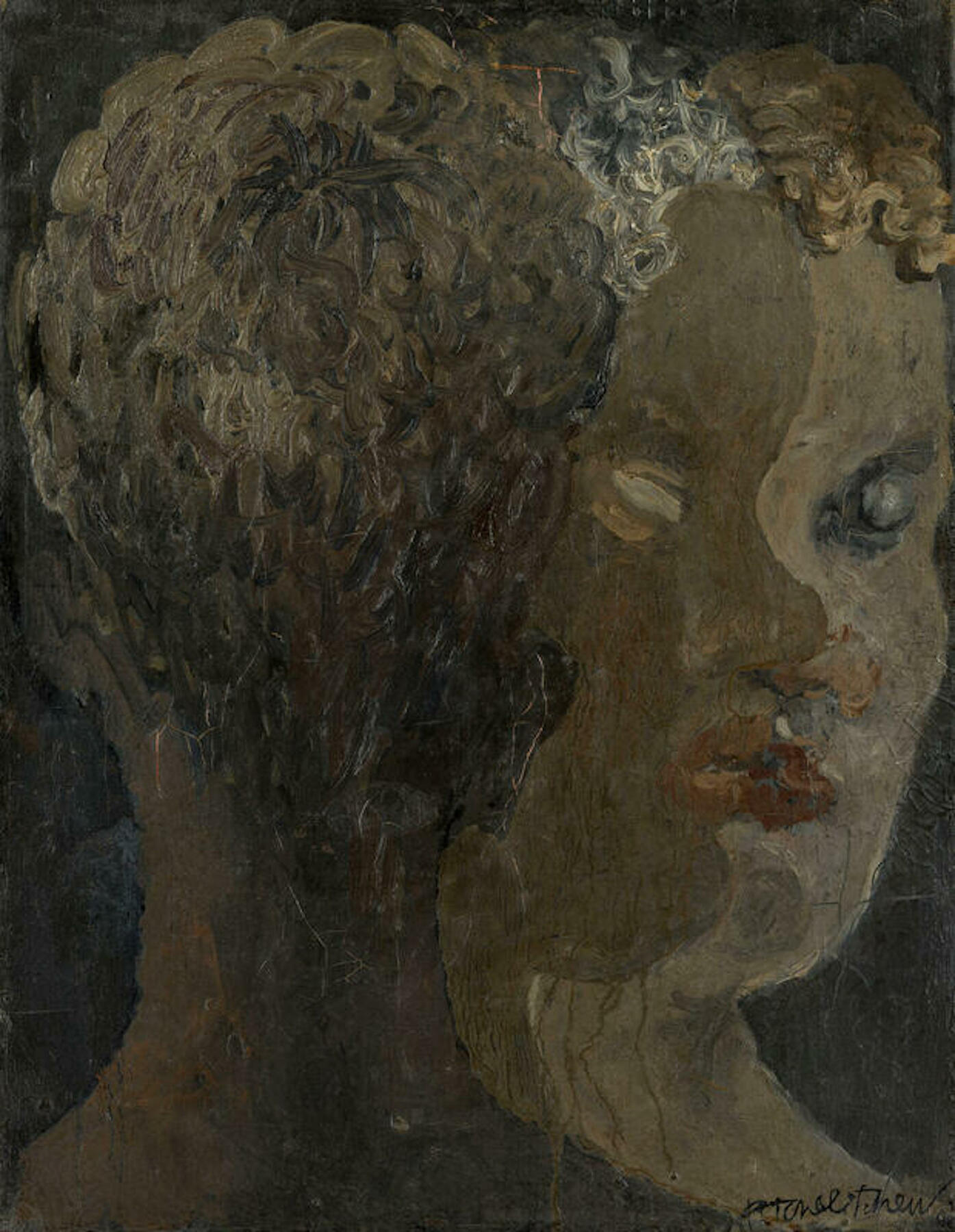 Three Heads, Portrait of René Crevel