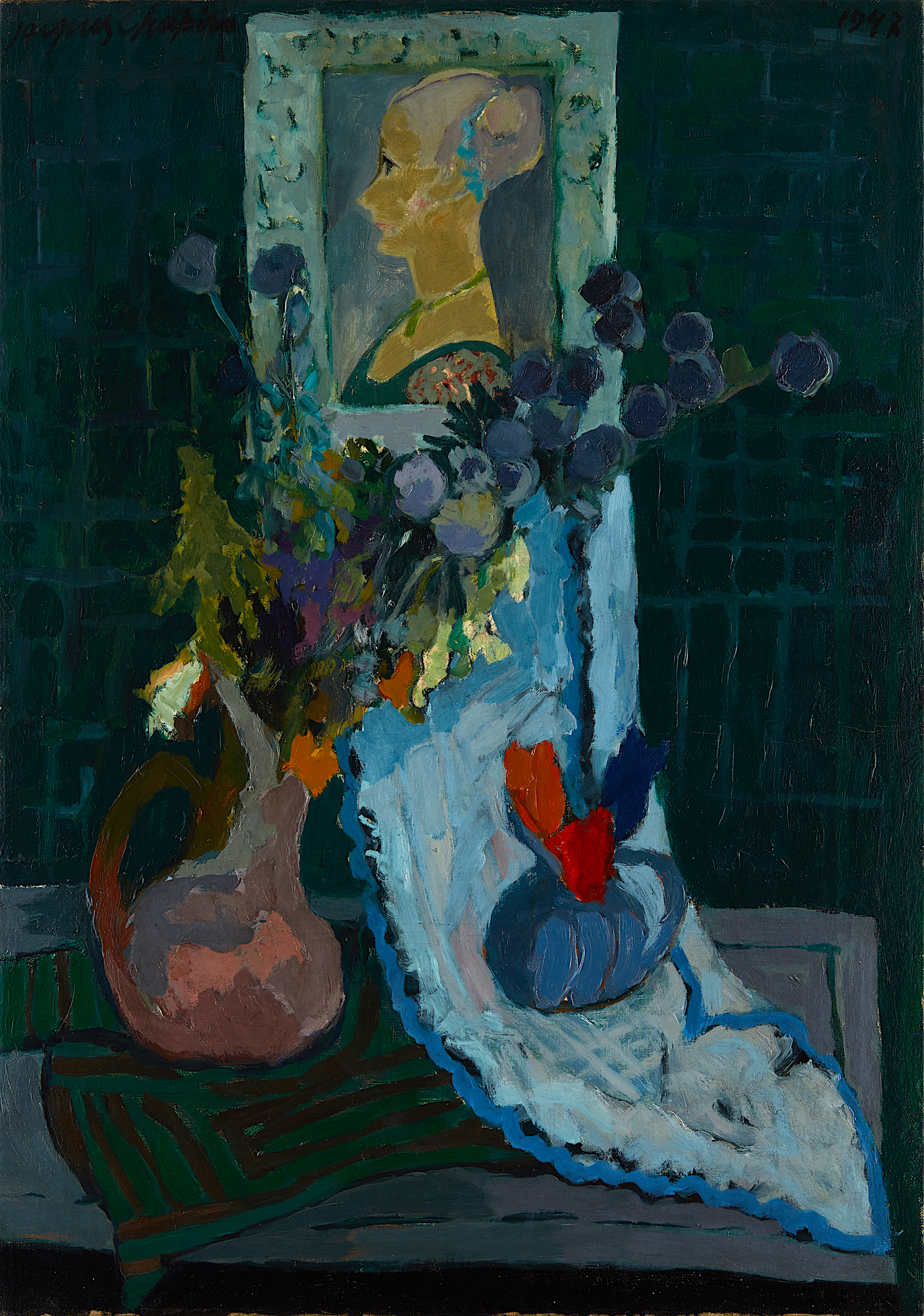 Still Life with a Portrait