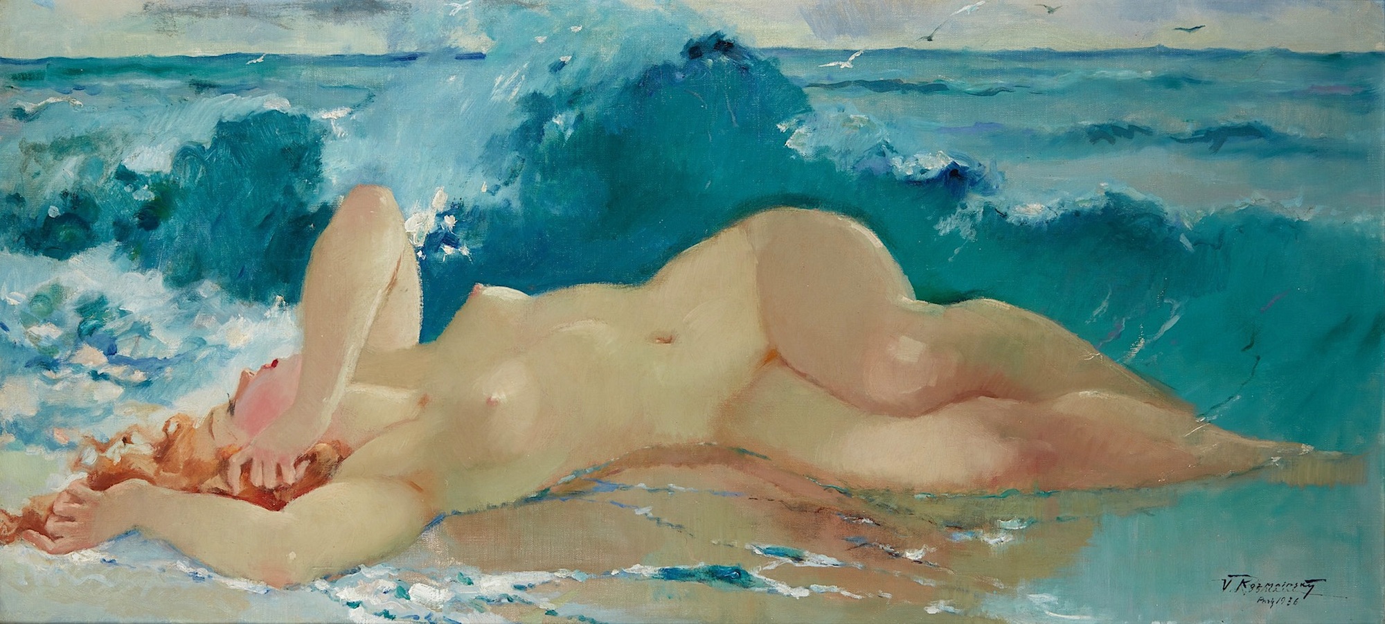 Nude by the Sea