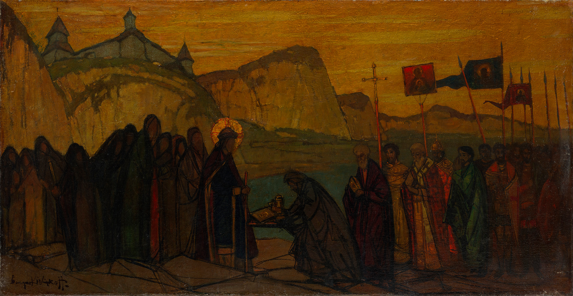 Scene from the Life of St Sergius of Radonezh