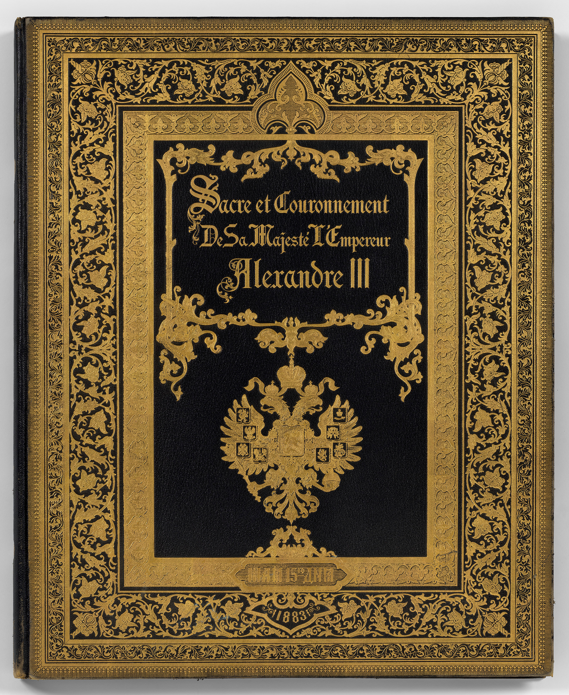 Coronation Album of Emperor Alexander III, French Edition