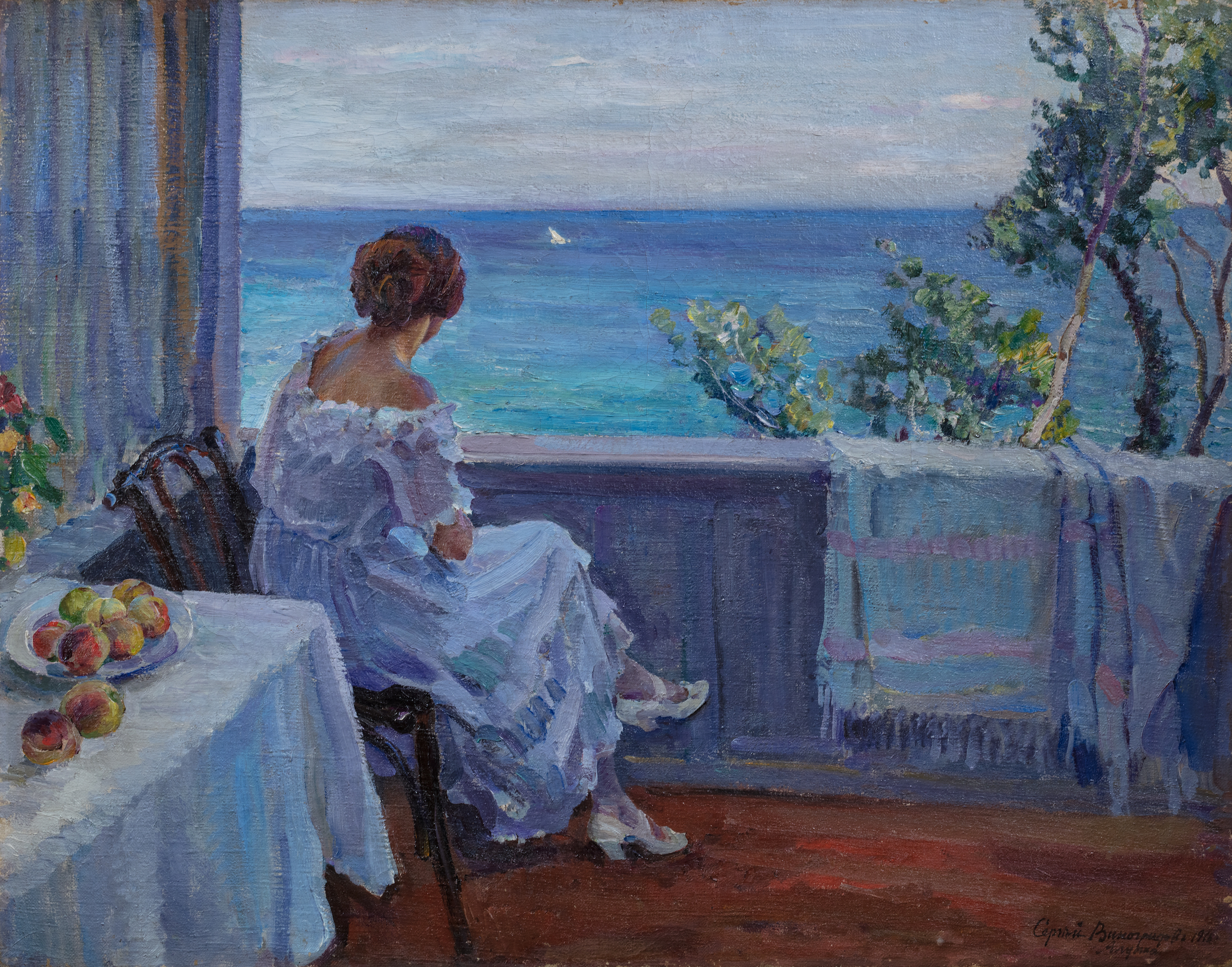 On the Balcony, 1916