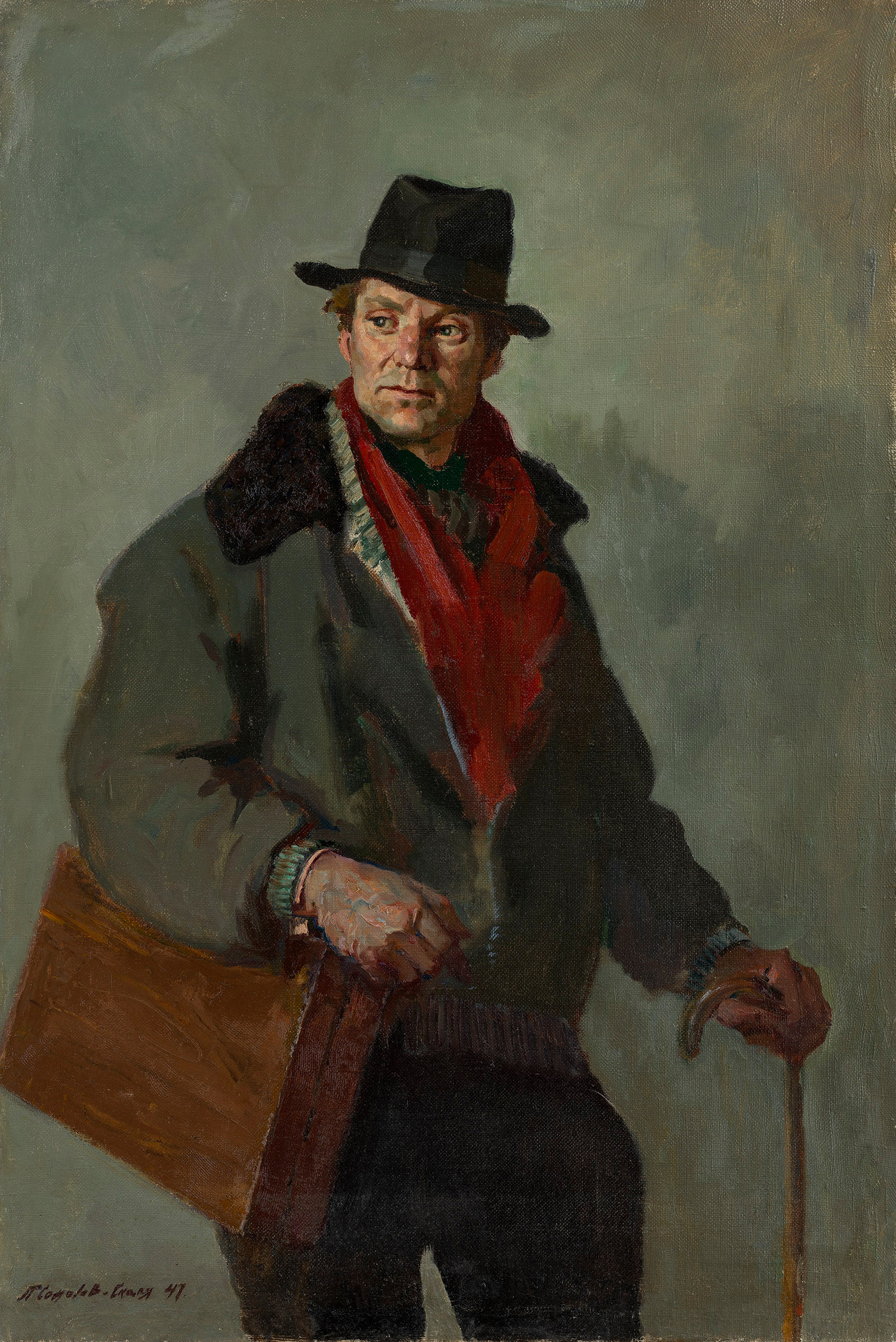 Portrait of the Artist Fedor Shurpin