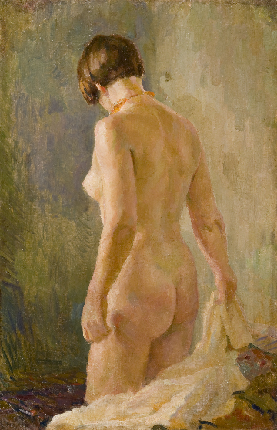 Standing Nude from Behind
