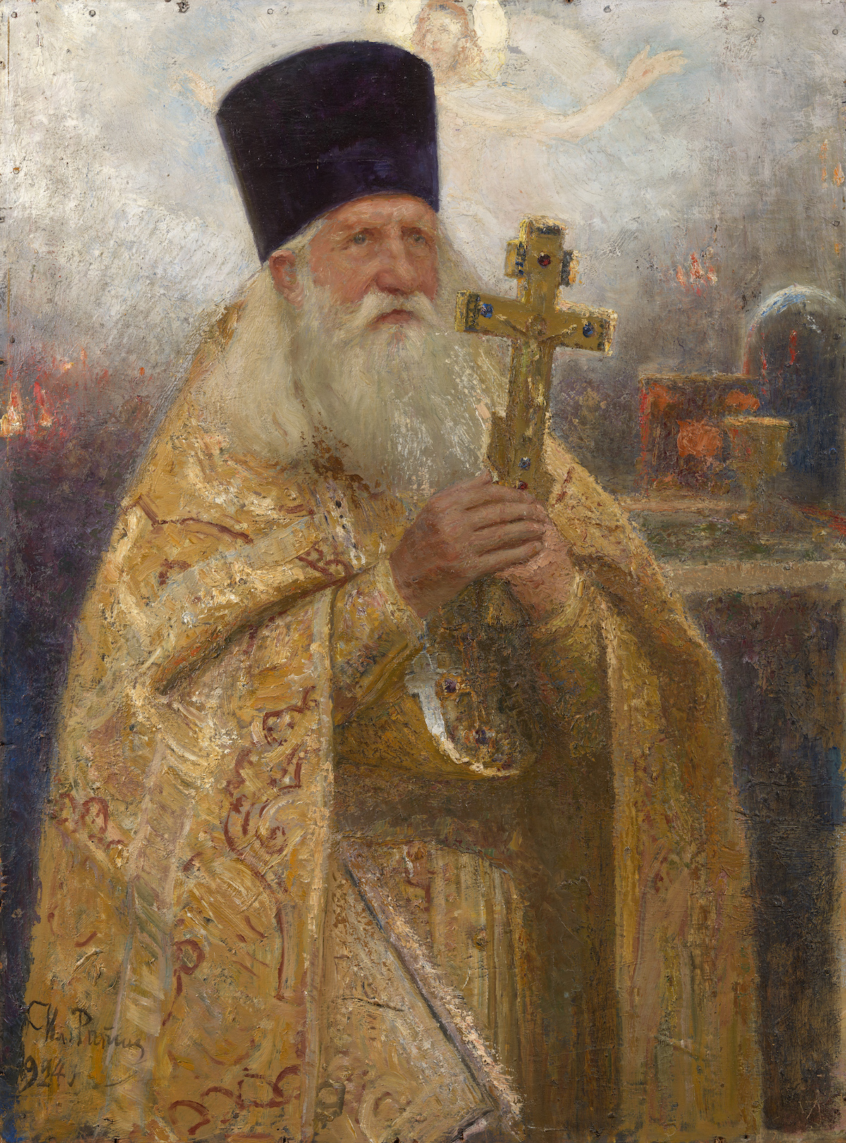 Portrait of Father Ioann Tsvetkov