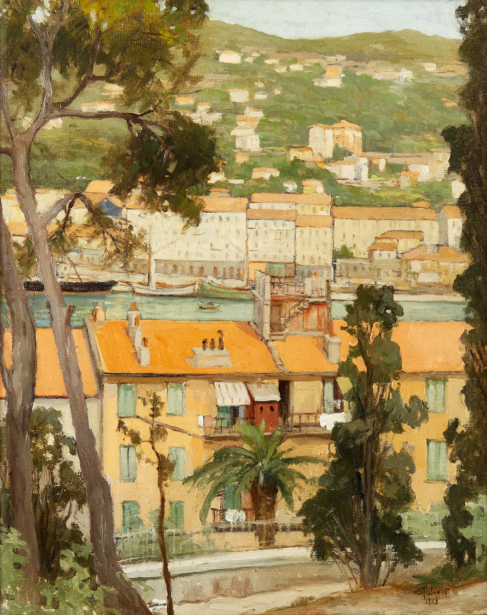 View of the Old Port in Nice