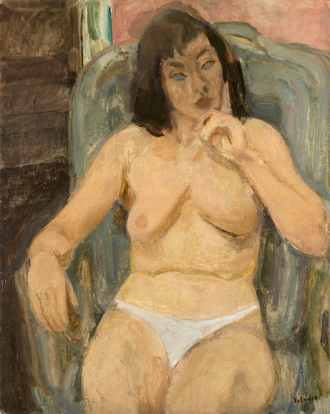 Nude in an Armchair