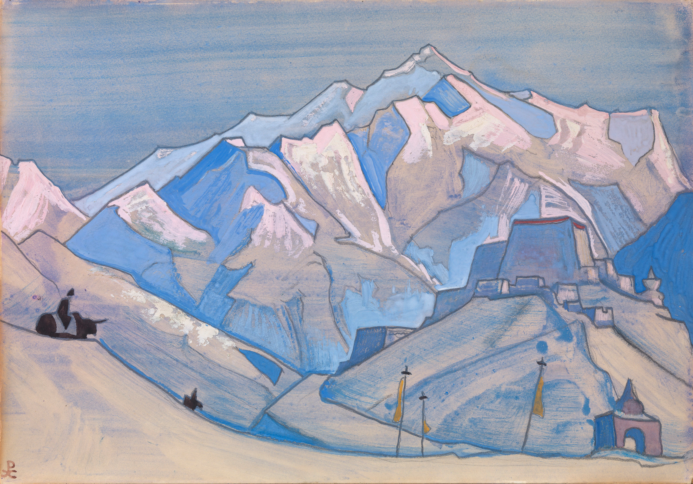 <a href='/catalogue/view?id=16103'>lot</a> ROERICH, NICHOLAS, <i>Holy Mountains</i><br> SOLD FOR 96,408 GBP.