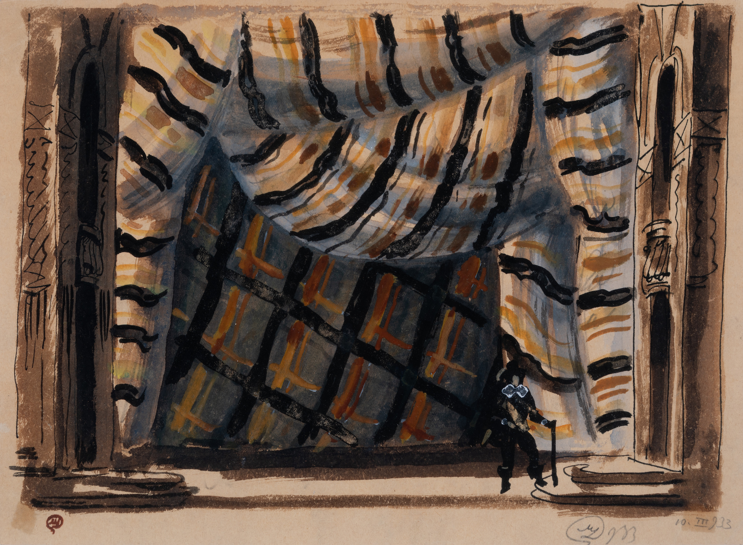 Stage Design for the Play "Don Juan"