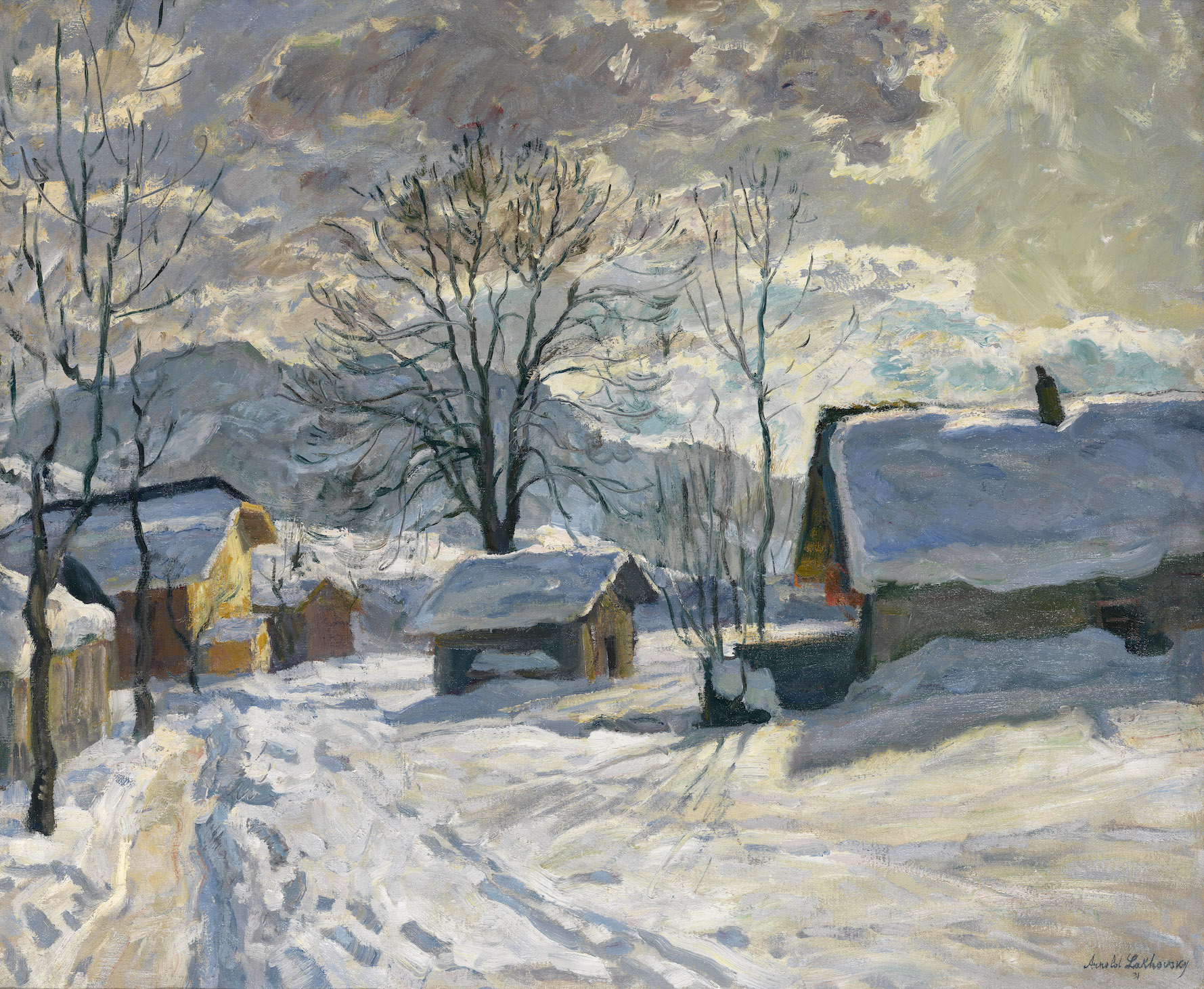 Village in Winter