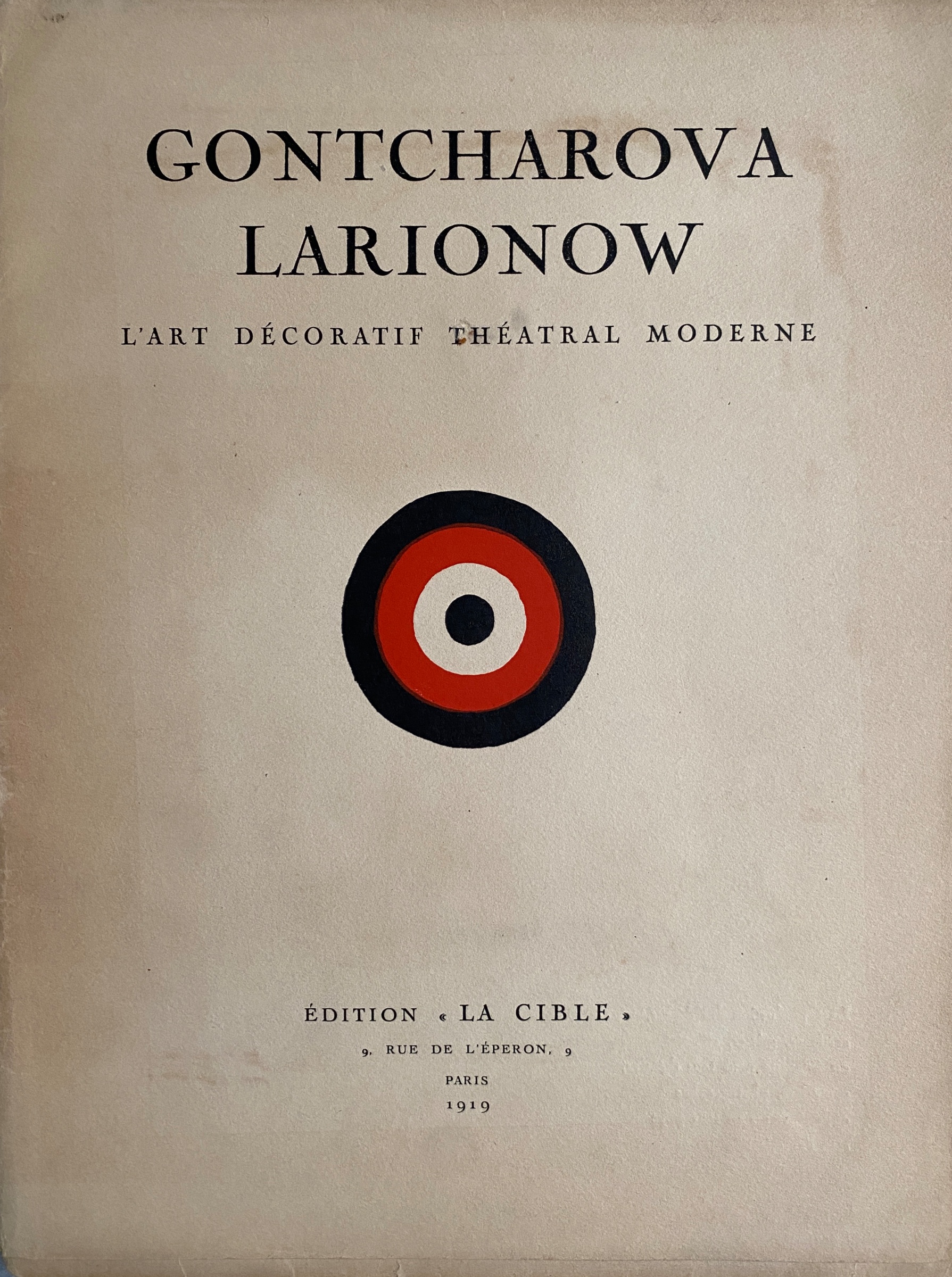 L'Art décoratif théâtral moderne. Paris: Edition La Cible, 1919.