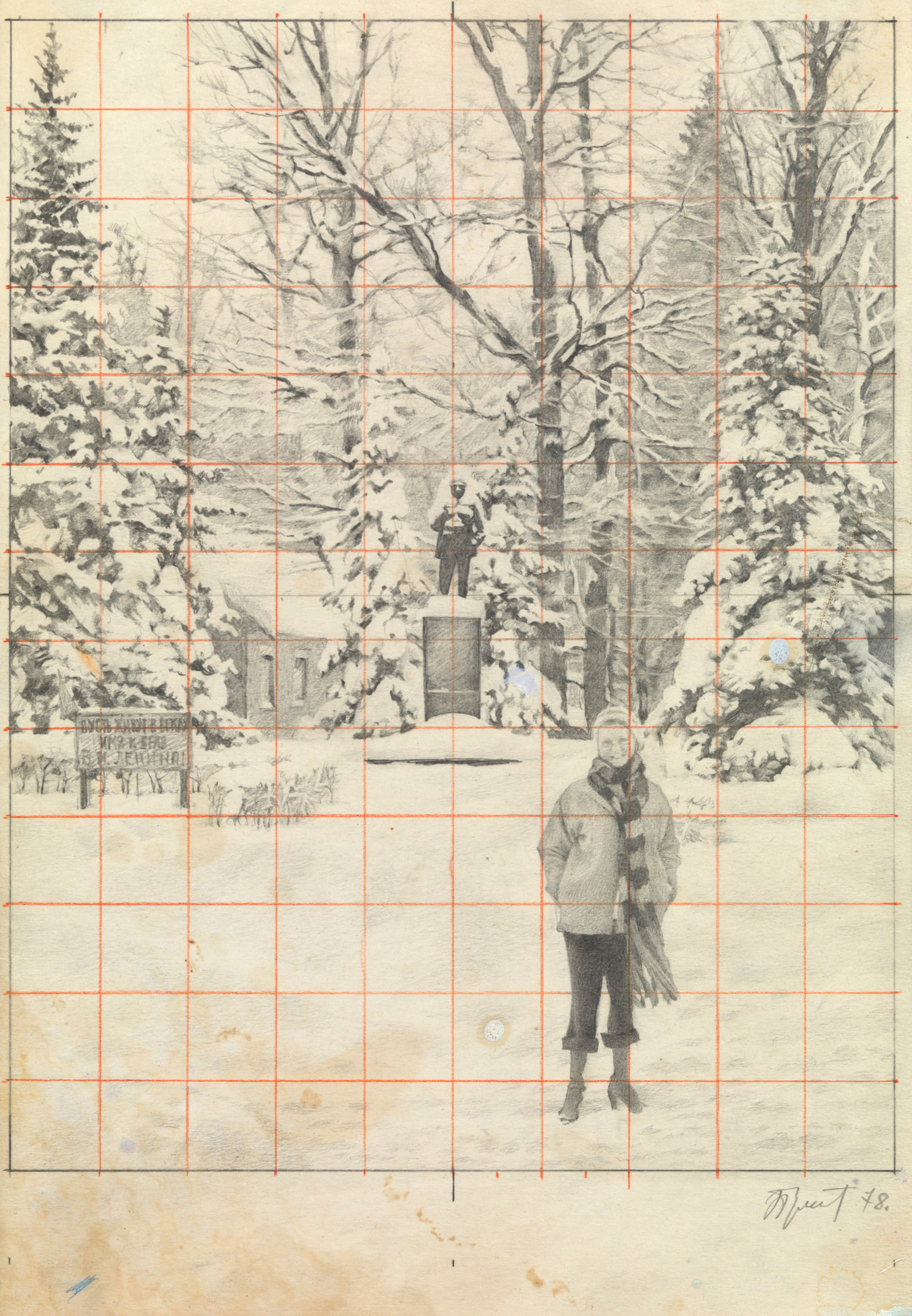 Study for "Natasha" ("Winter")