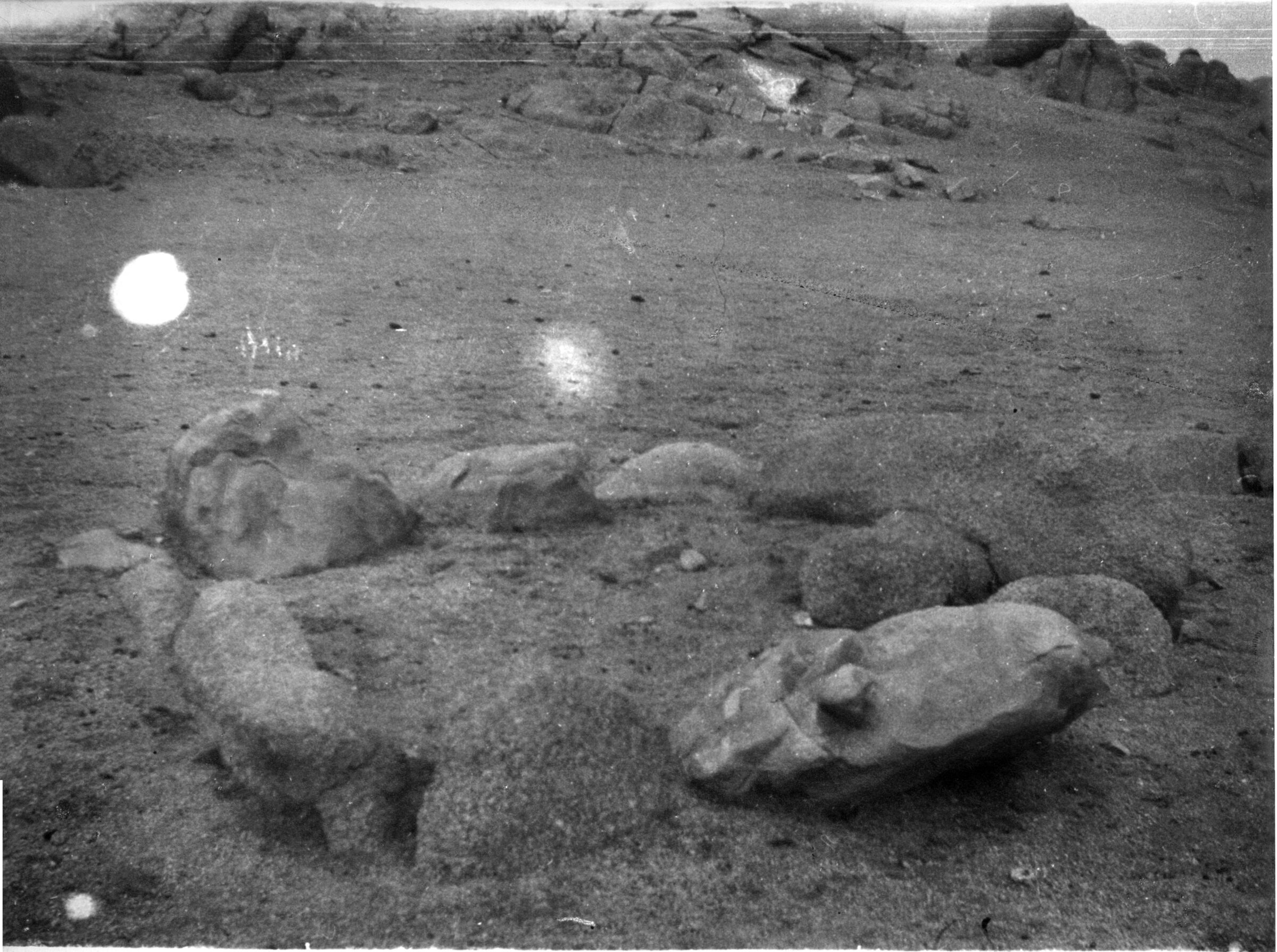 Grave in the Trans-Himalayas. 1928