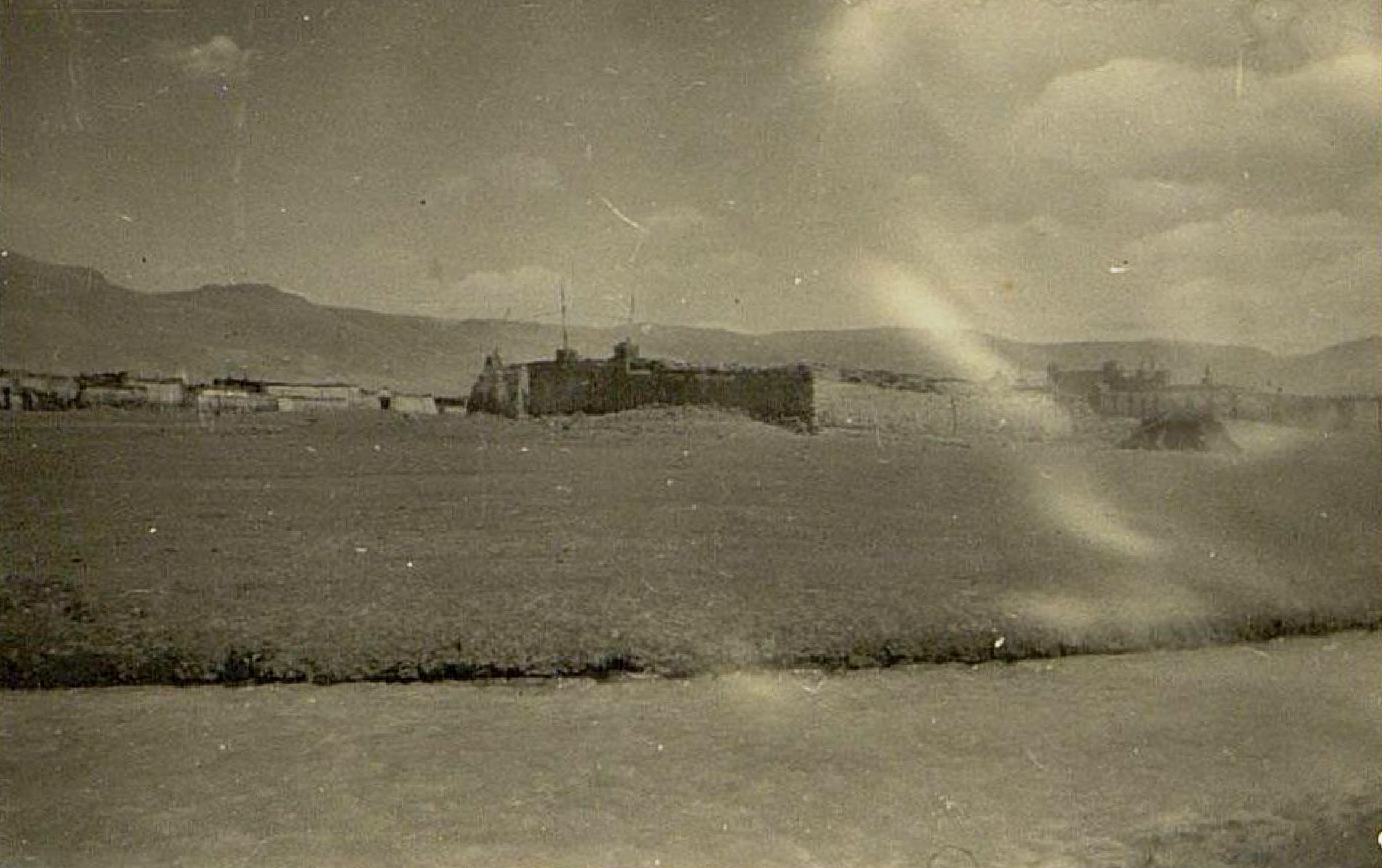 Shentsa Dzong in the Trans-Himalayas. 1928