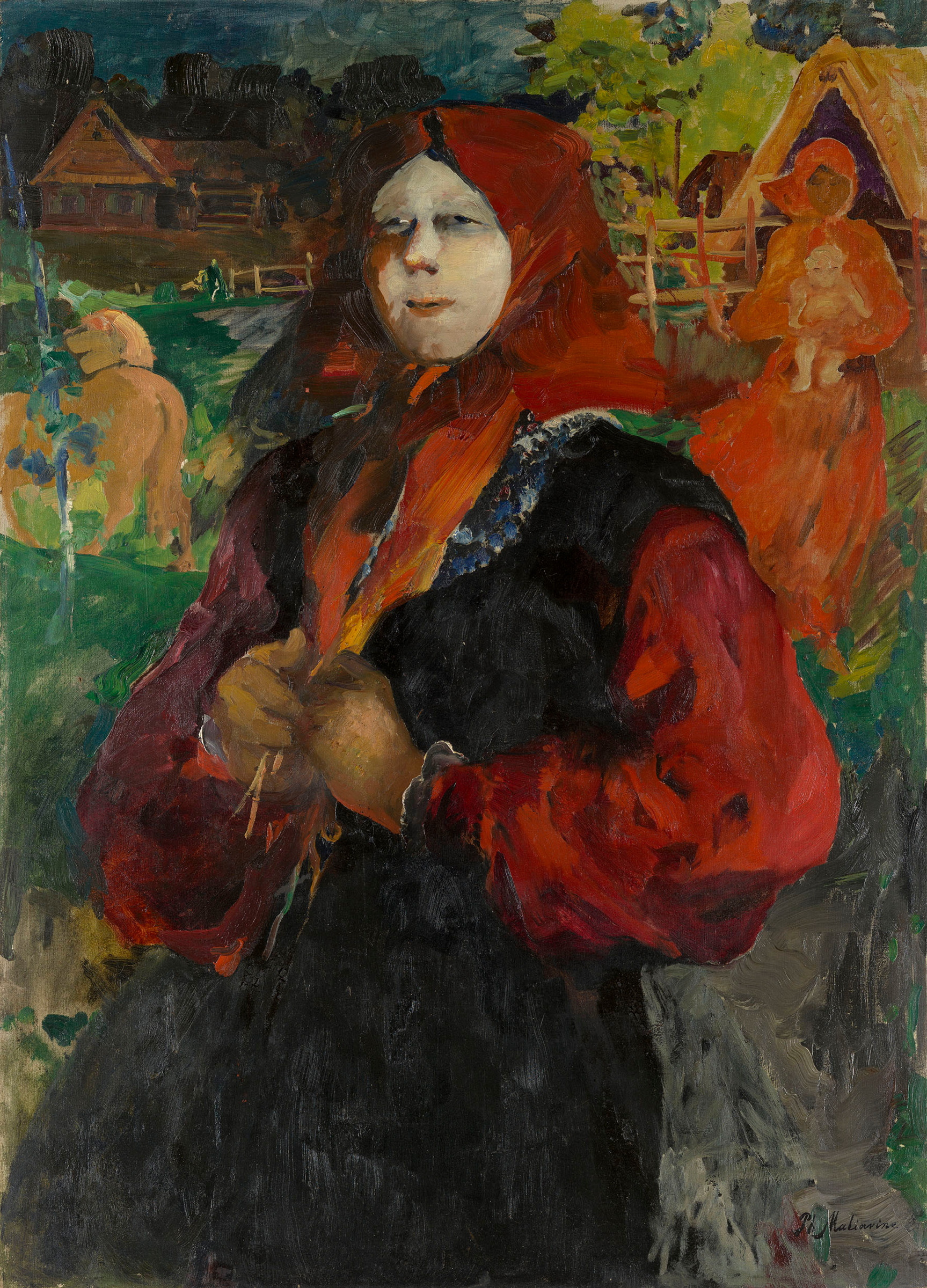 Portrait of a Peasant Woman