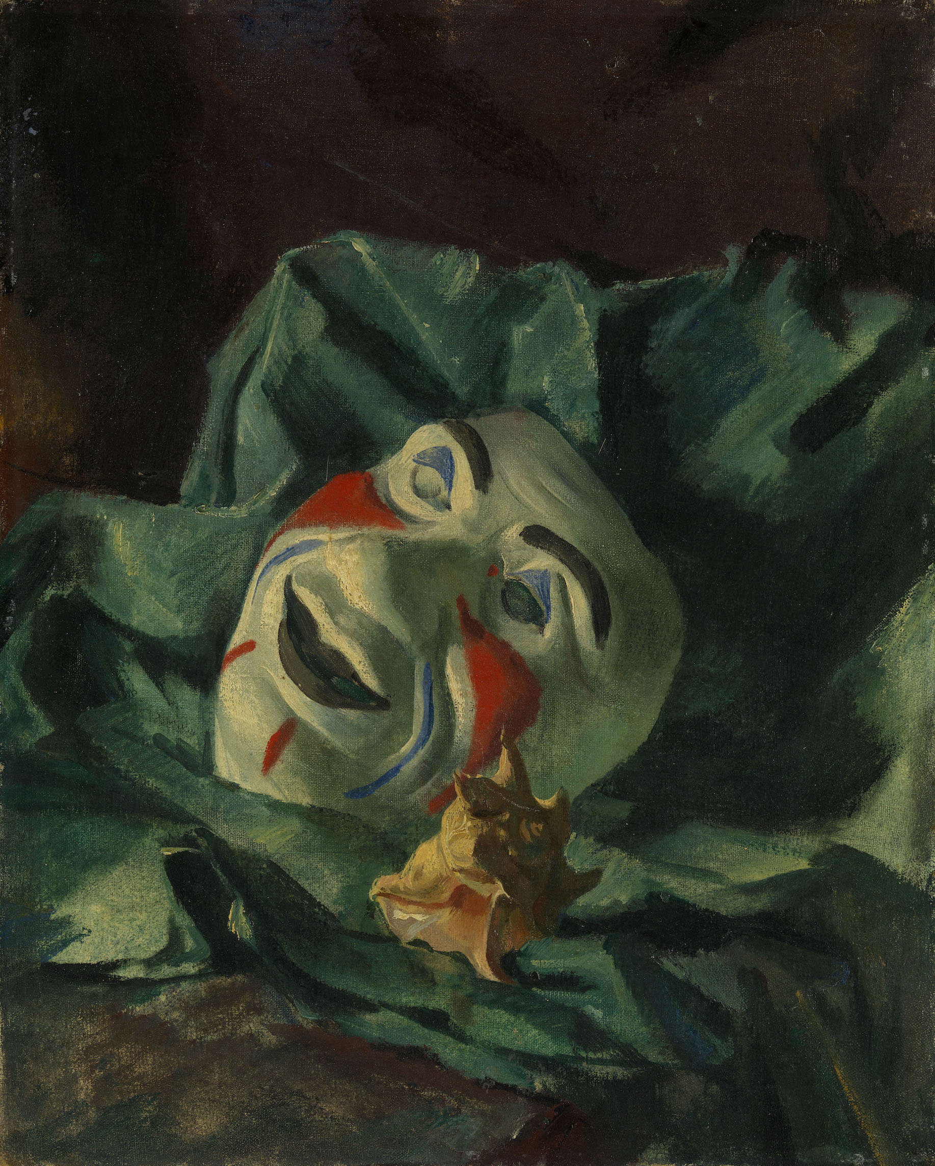 Still Life with Mask and Shell