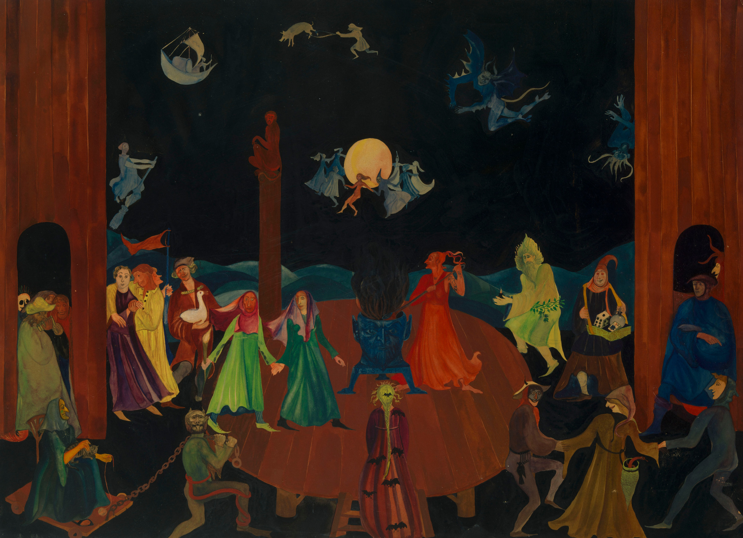 Five Stage Designs for Goethe’s "Faust"