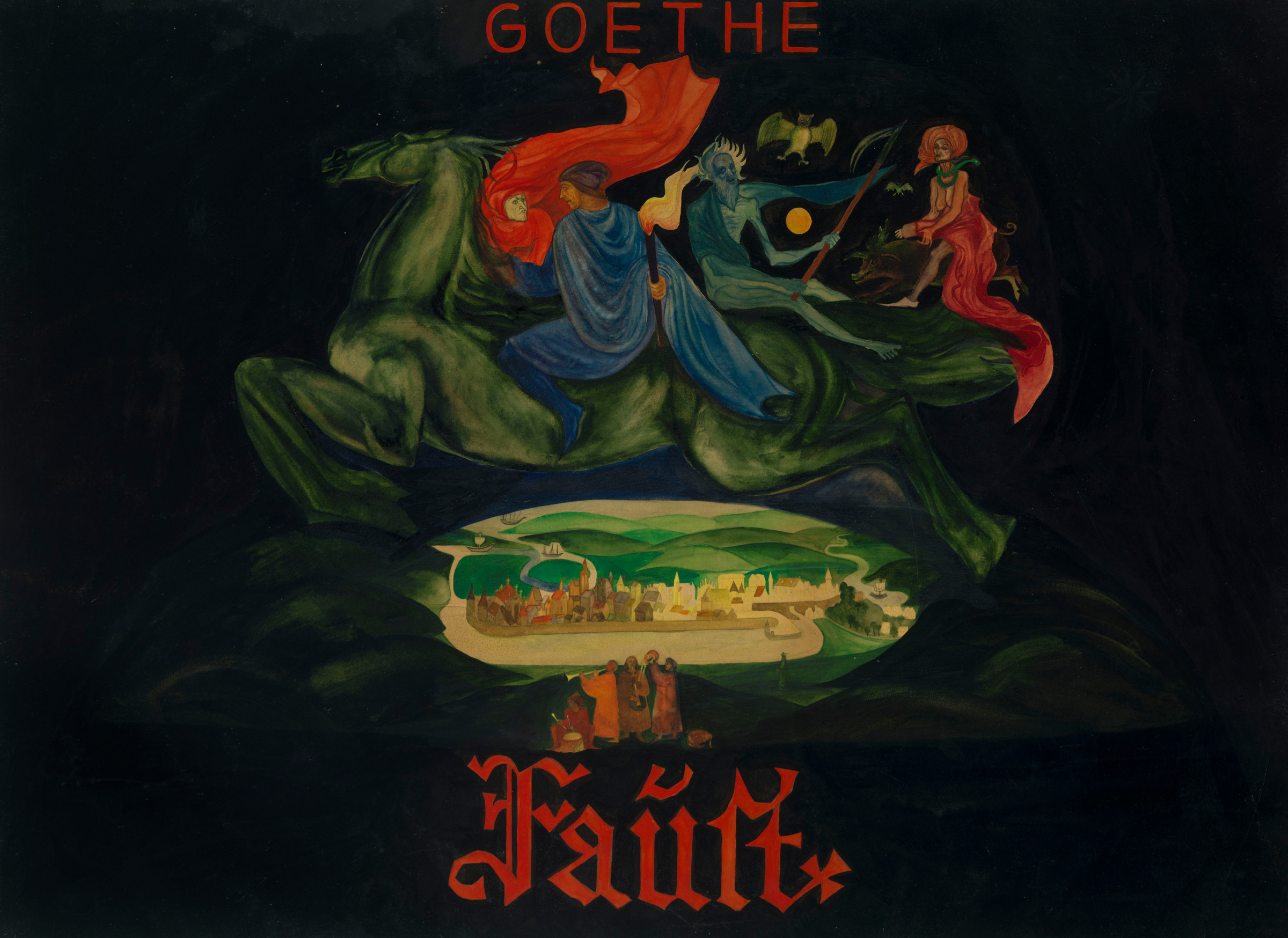 Five Stage Designs for Goethe’s "Faust"