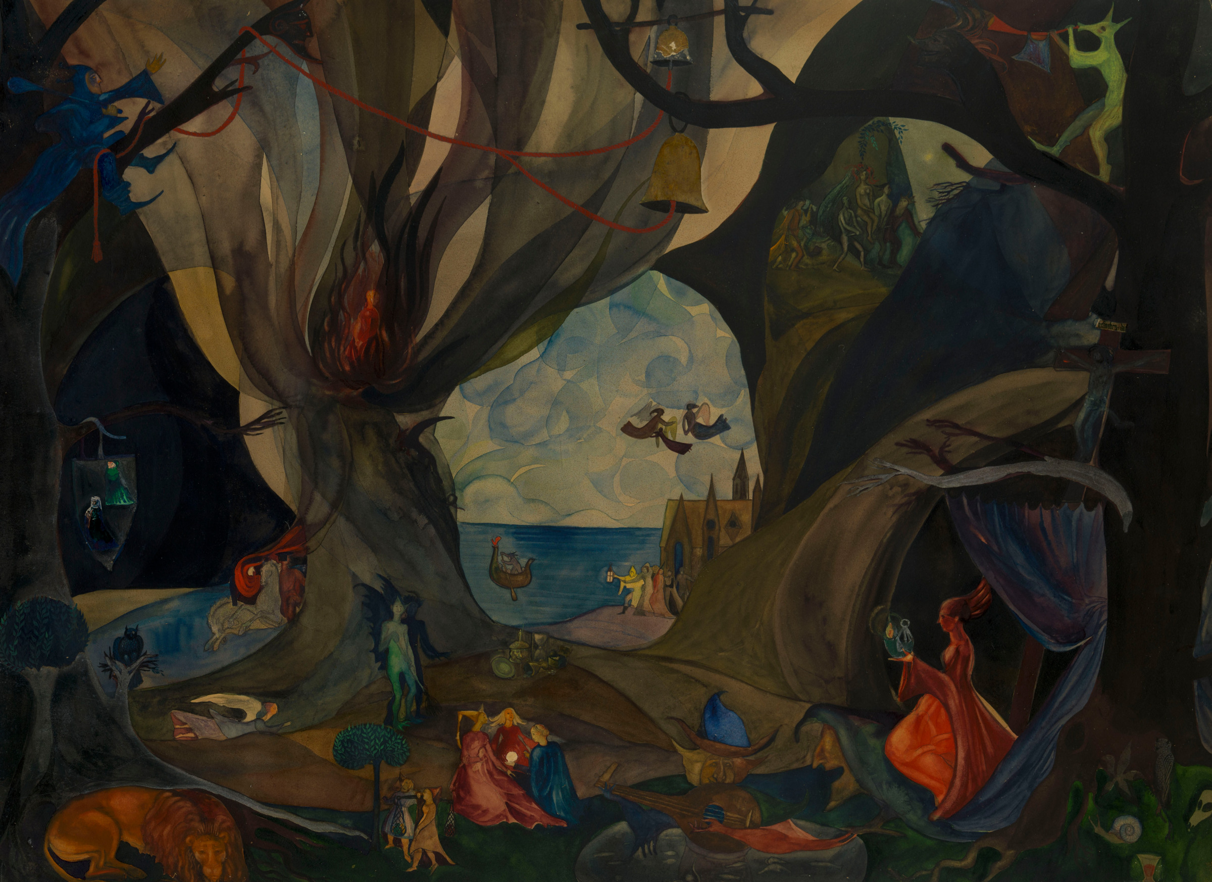 Five Stage Designs for Goethe’s "Faust"